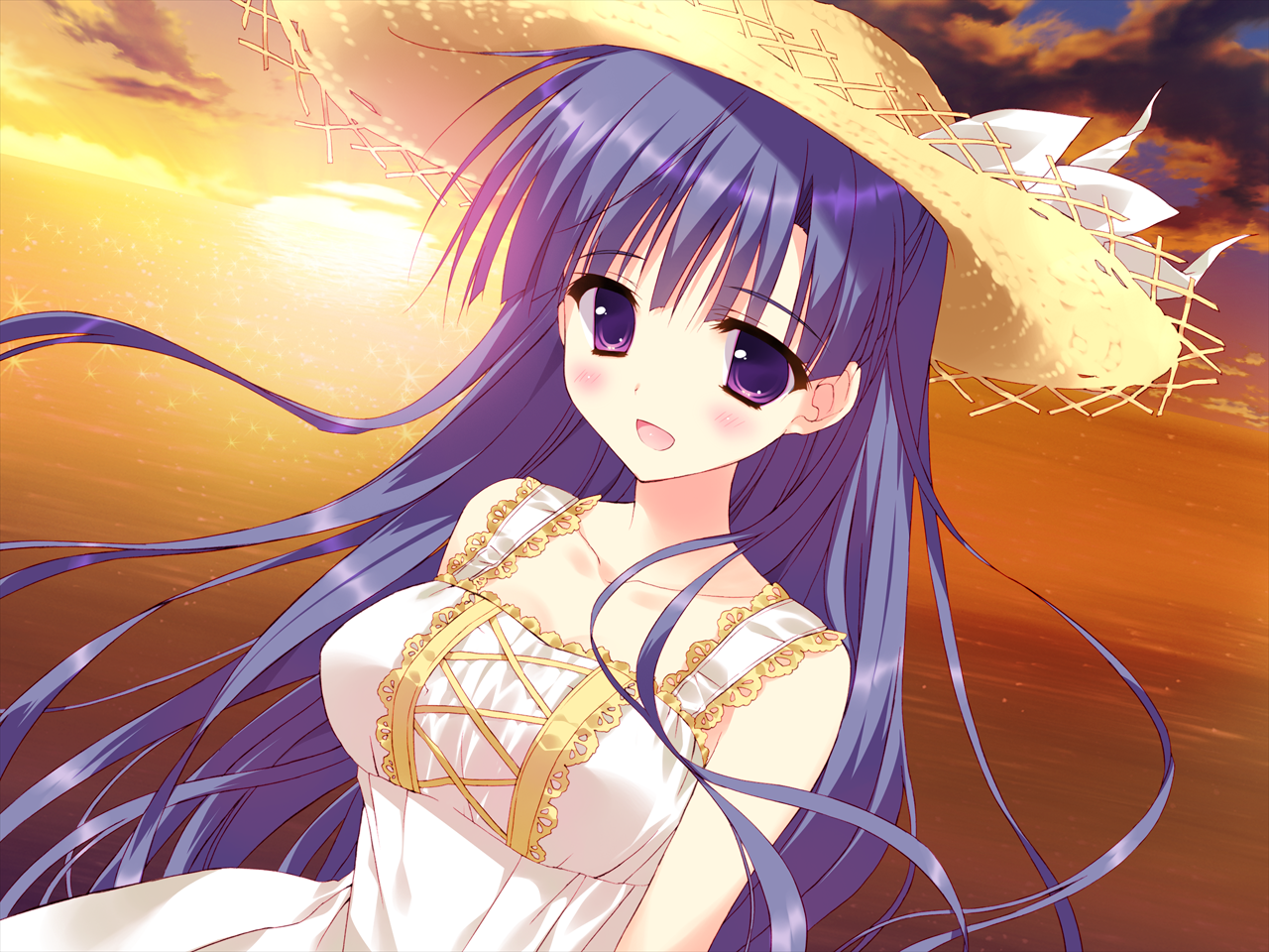 Madoka Komoto from Hoshizora e Kakaru Hashi HD Wallpaper