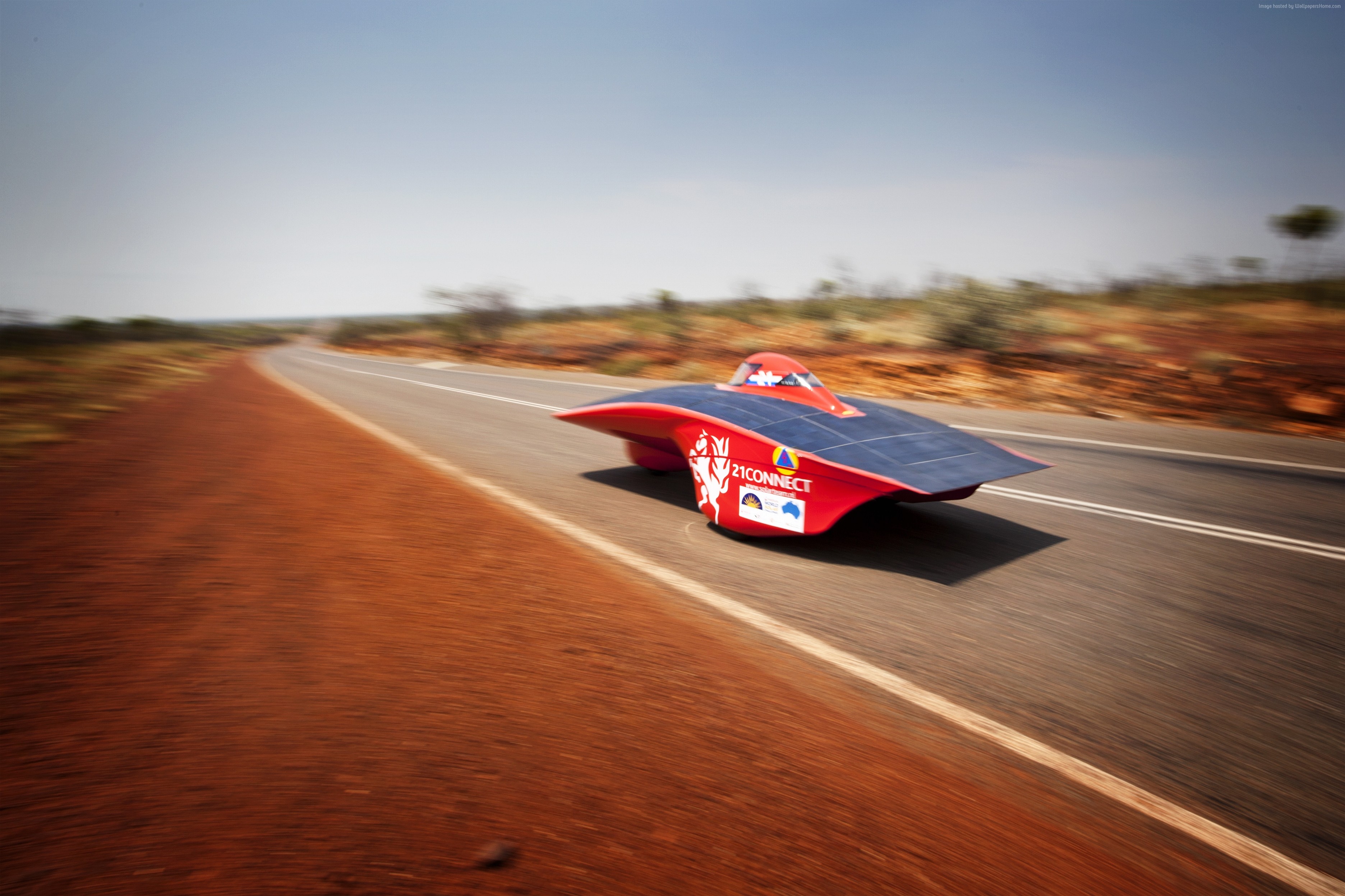 Solar Team Twente car in World Solar Challenge 2015 HD Wallpaper