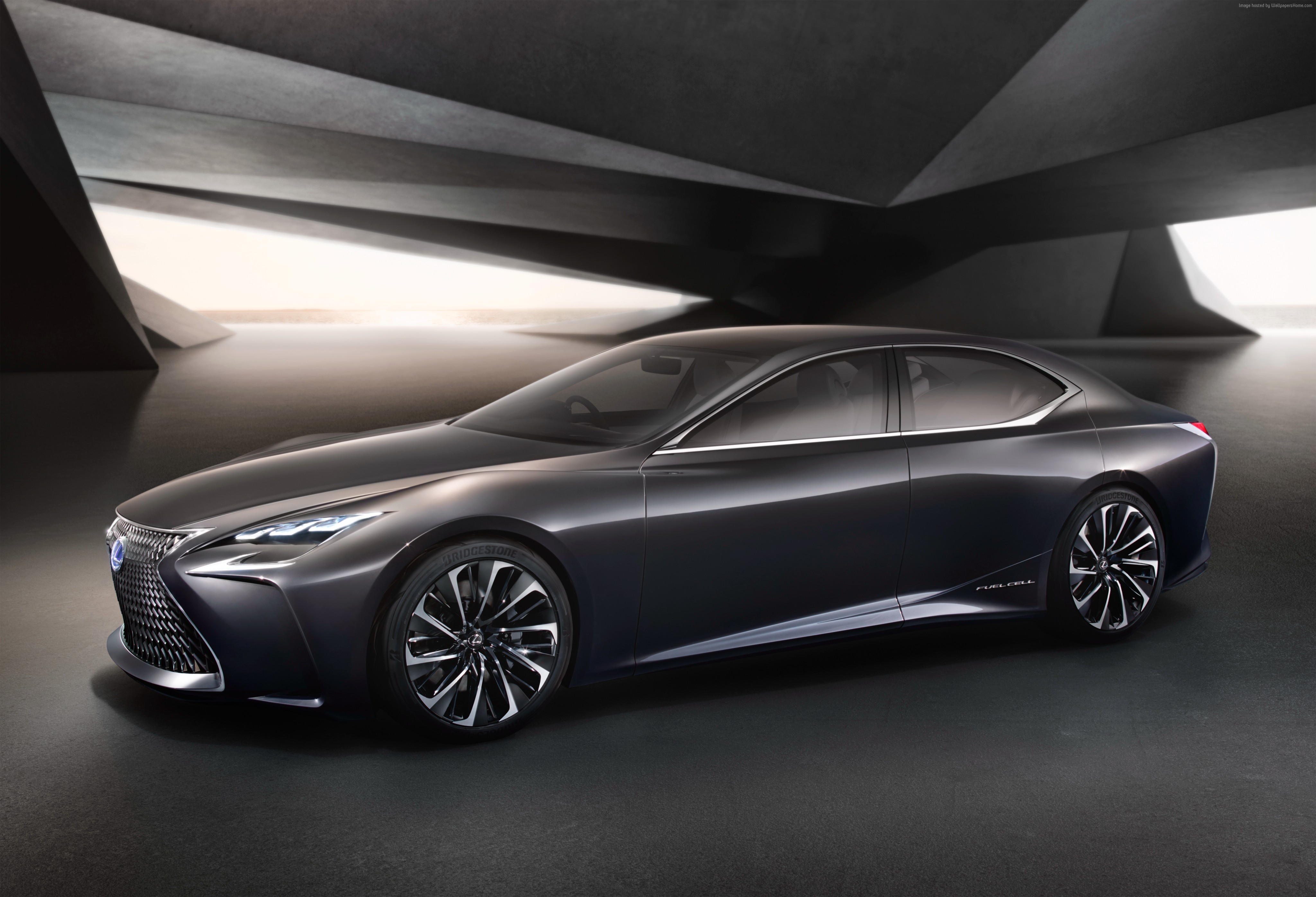 Lexus LF-FC concept car at Tokyo Motor Show HD Wallpaper