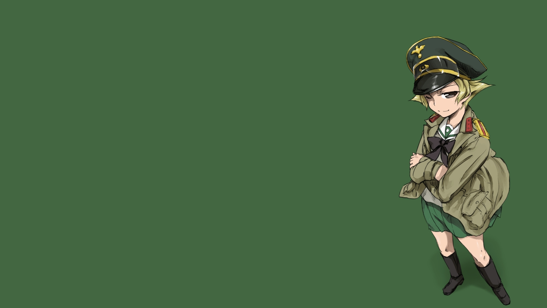 Nishizumi Miho from Girls und Panzer HD Wallpaper