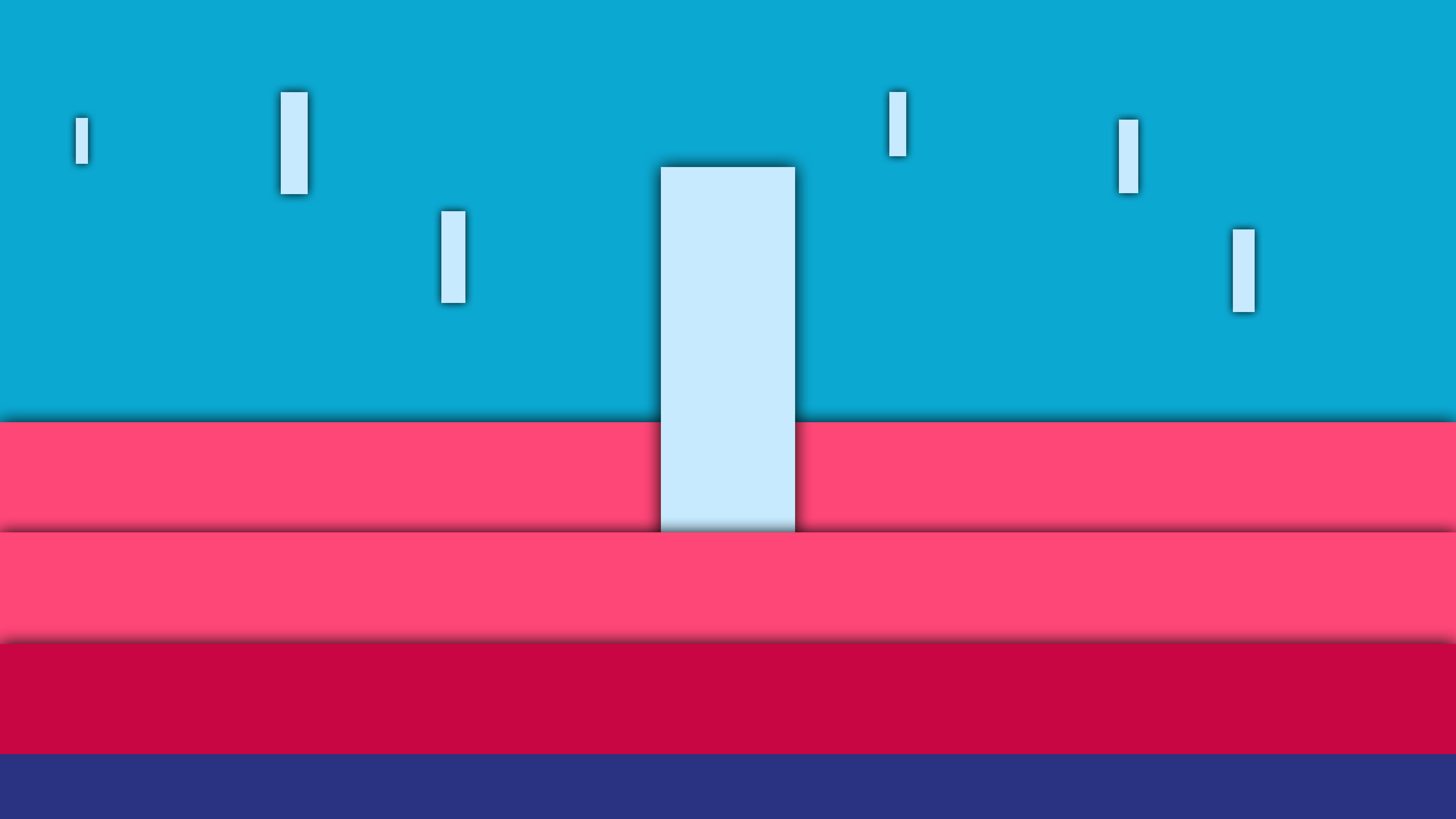 Abstract geometric shapes with stripes and lines HD Wallpaper