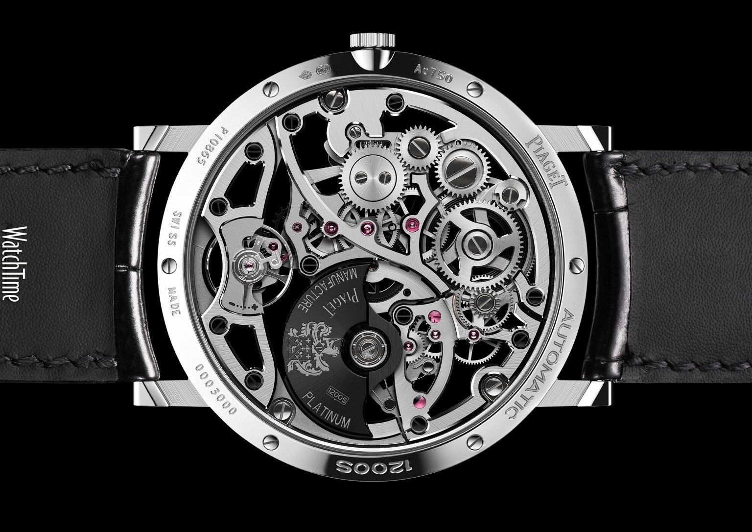 Piaget Automatic Platinum Watch Movement HD Wallpaper