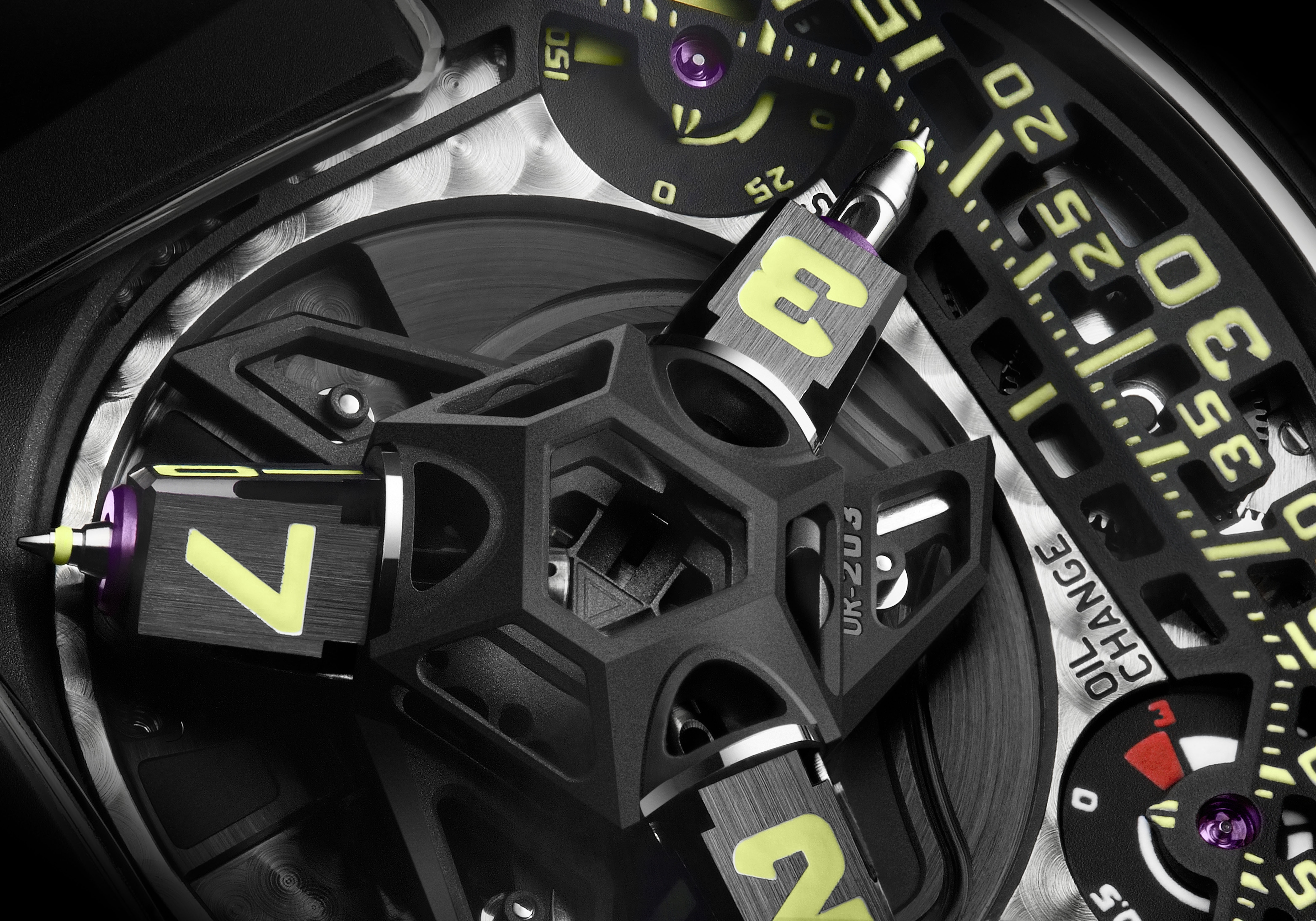 Urwerk UK-203 watch detail HD Wallpaper