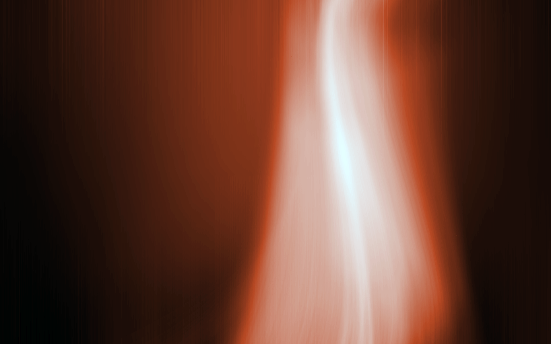 Abstract orange and white light streaks HD Wallpaper