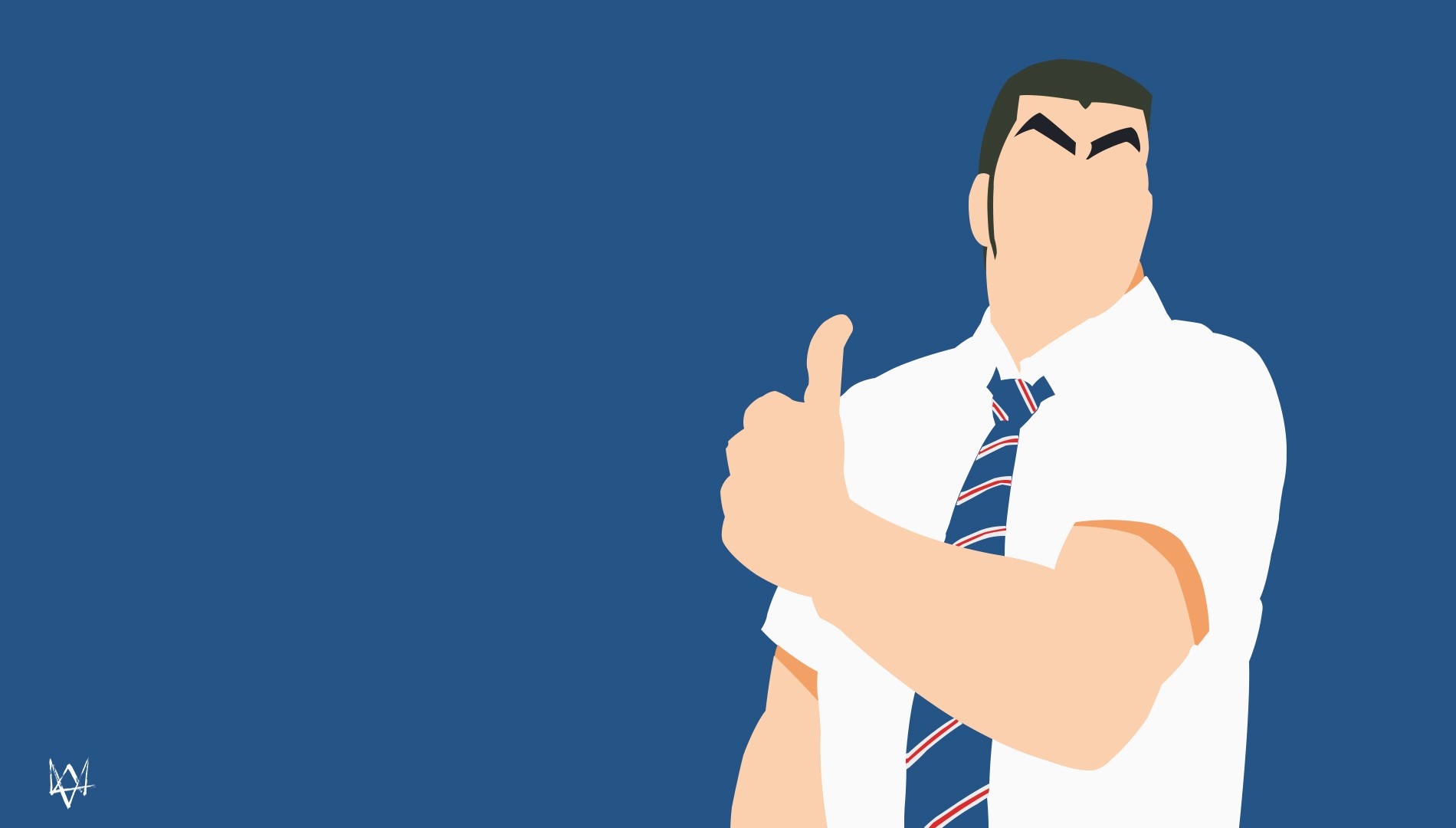 Gouda Takeo from Ore Monogatari giving a thumbs up HD Wallpaper