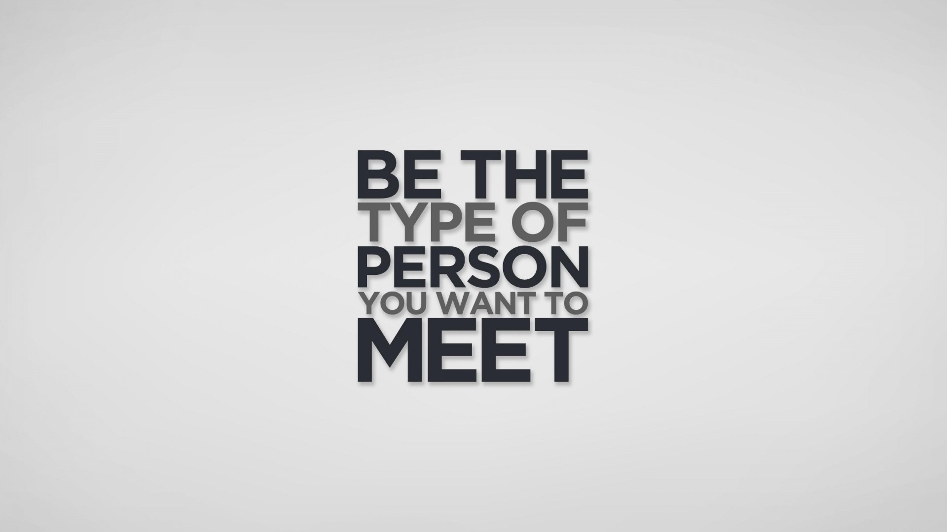 Motivational quote text on a white background HD Wallpaper