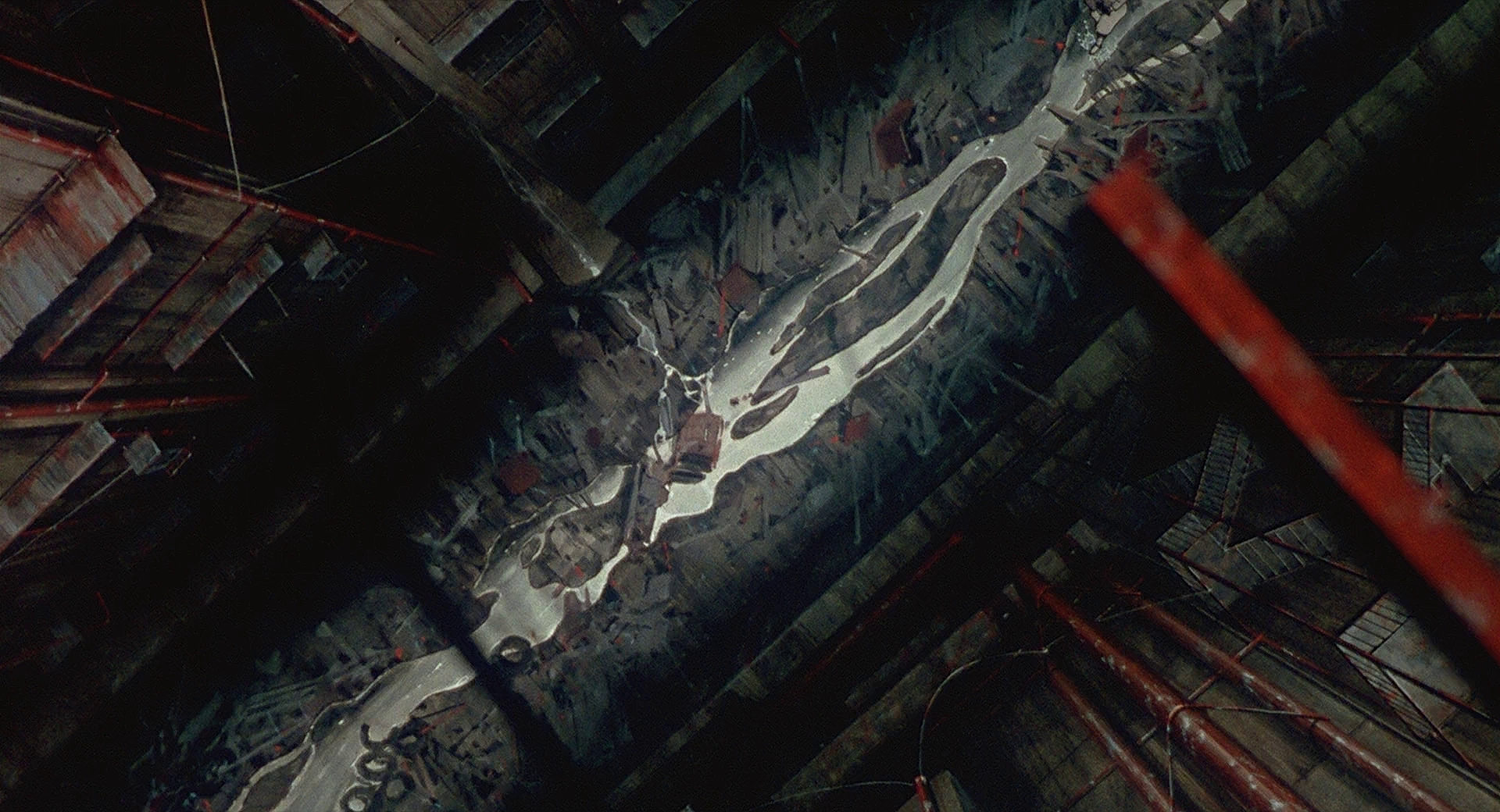 Ghost in the Shell screenshot of industrial interior HD Wallpaper