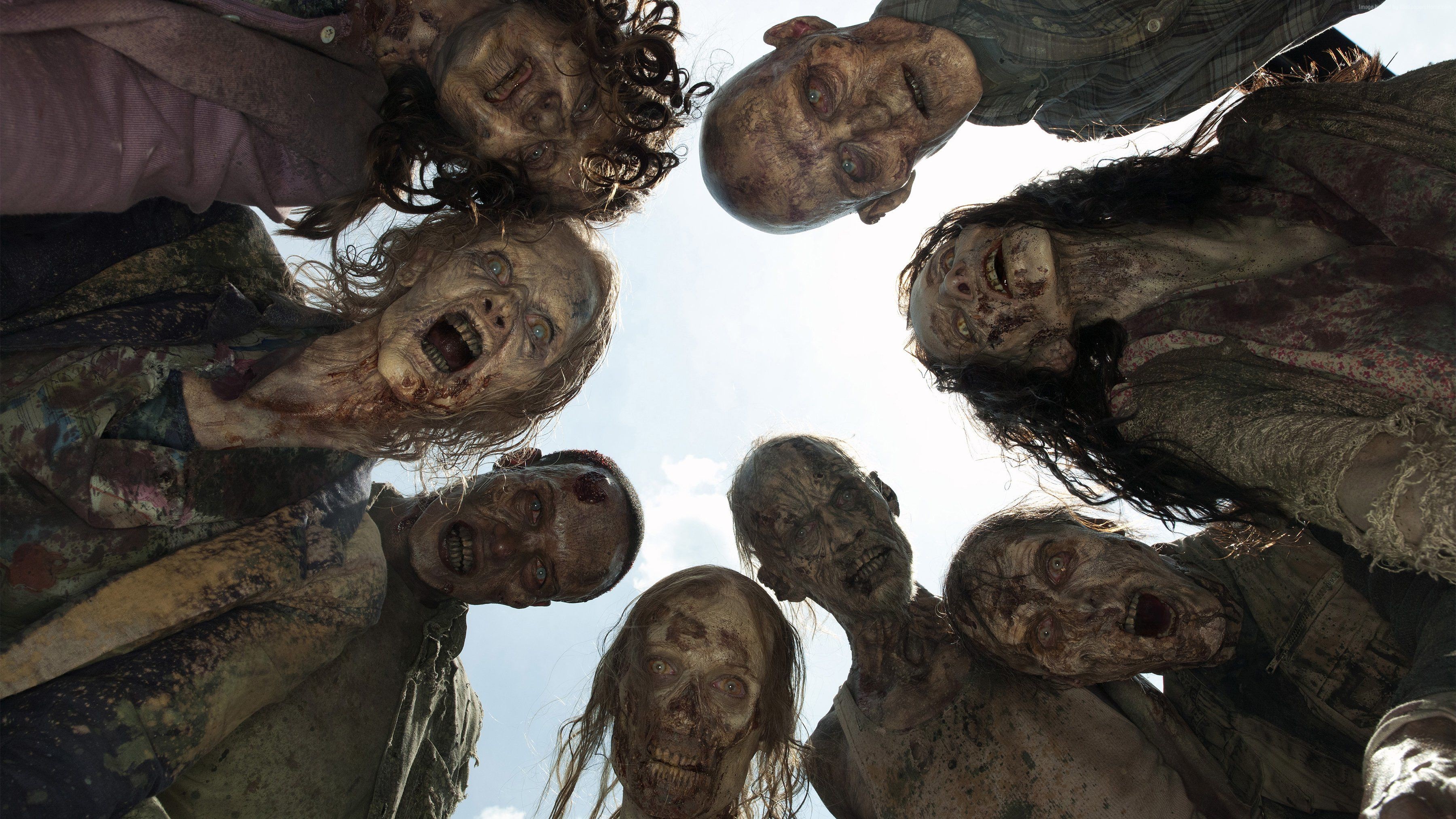 Zombies from Fear the Walking Dead HD Wallpaper