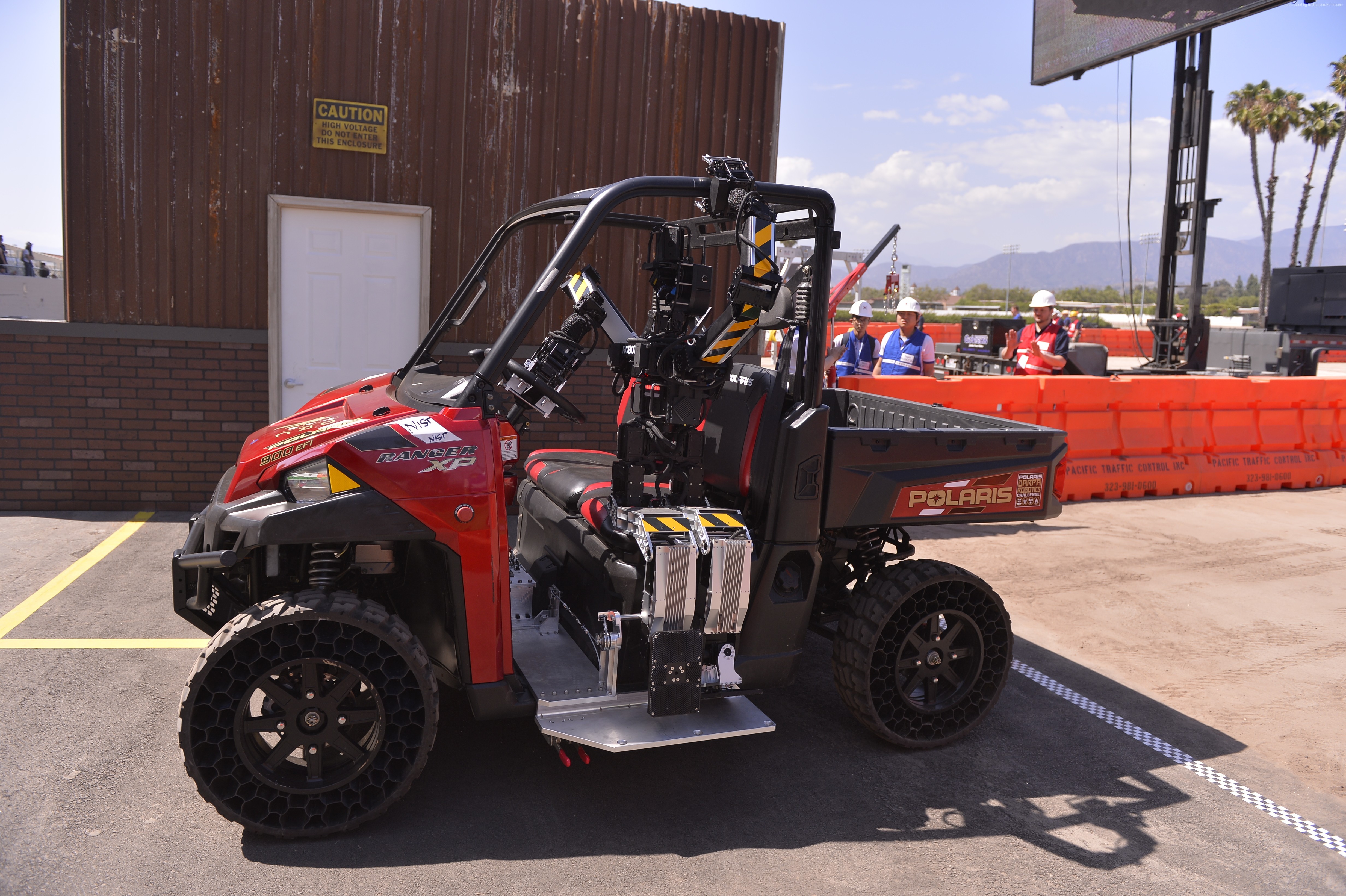 Polaris Ranger XP Robot Thor-RD at DARPA Robotics Challenge 2015 HD Wallpaper