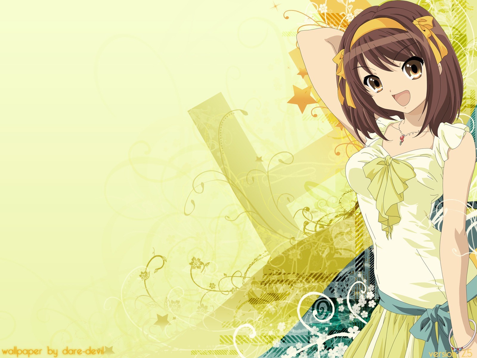 Kyon from The Melancholy of Haruhi Suzumiya HD Wallpaper