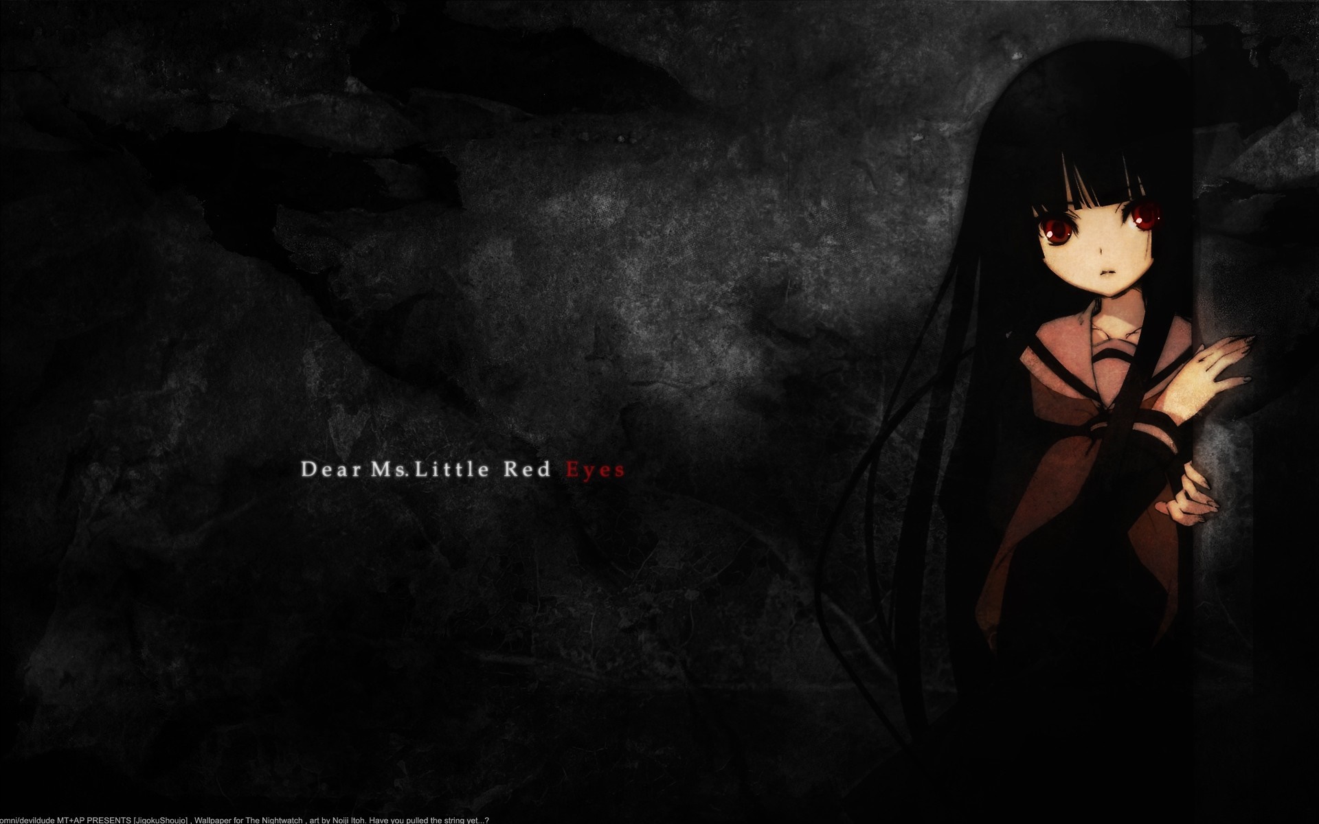 Enma Ai from Jigoku Shoujo HD Wallpaper