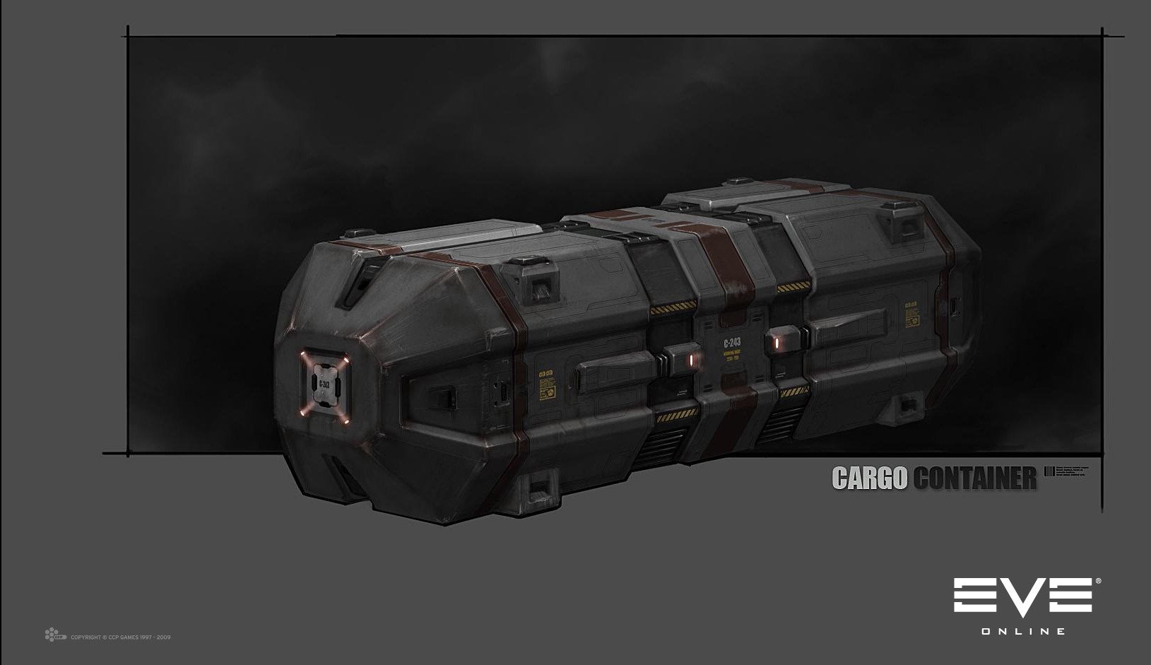 Cargo Container from EVE Online HD Wallpaper