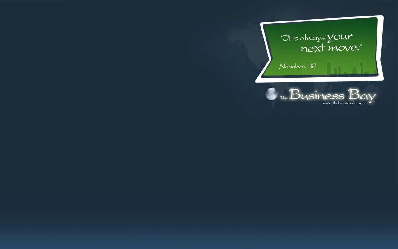 Quote from Napoleon Hill by The Business Bay HD Wallpaper