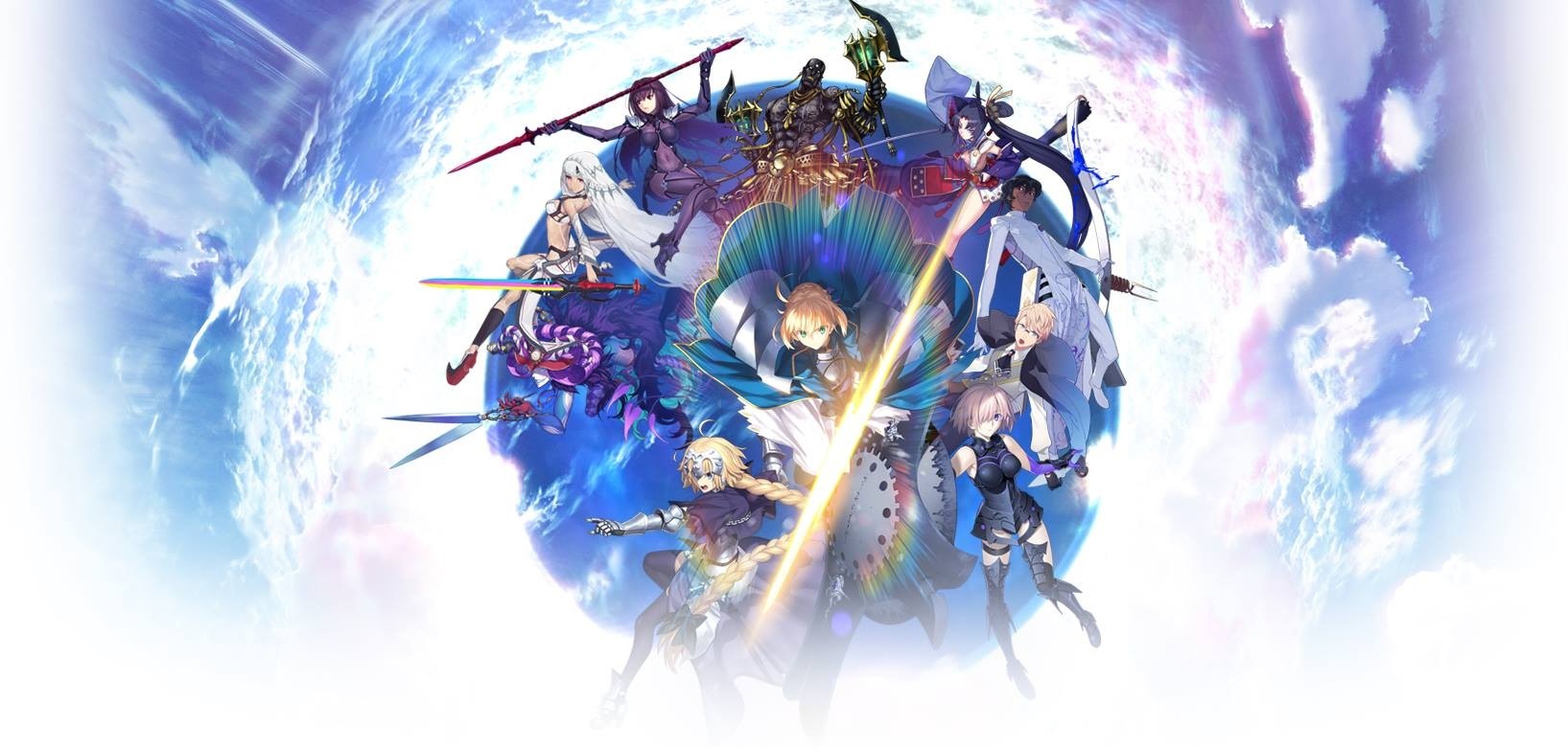 Fate Series characters illustration with Saber HD Wallpaper