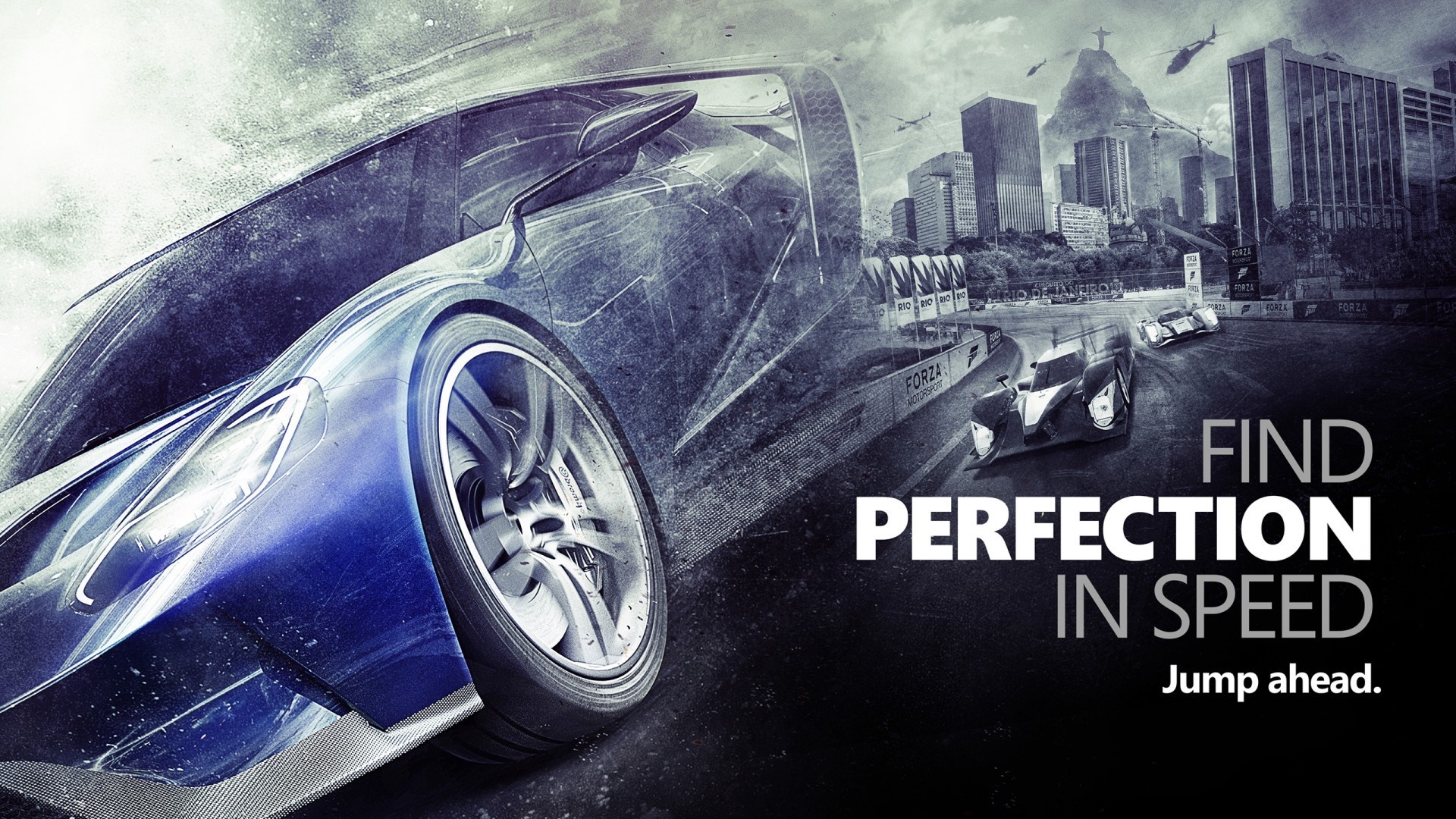 Forza Motorsport 6 car racing in Rio de Janeiro HD Wallpaper