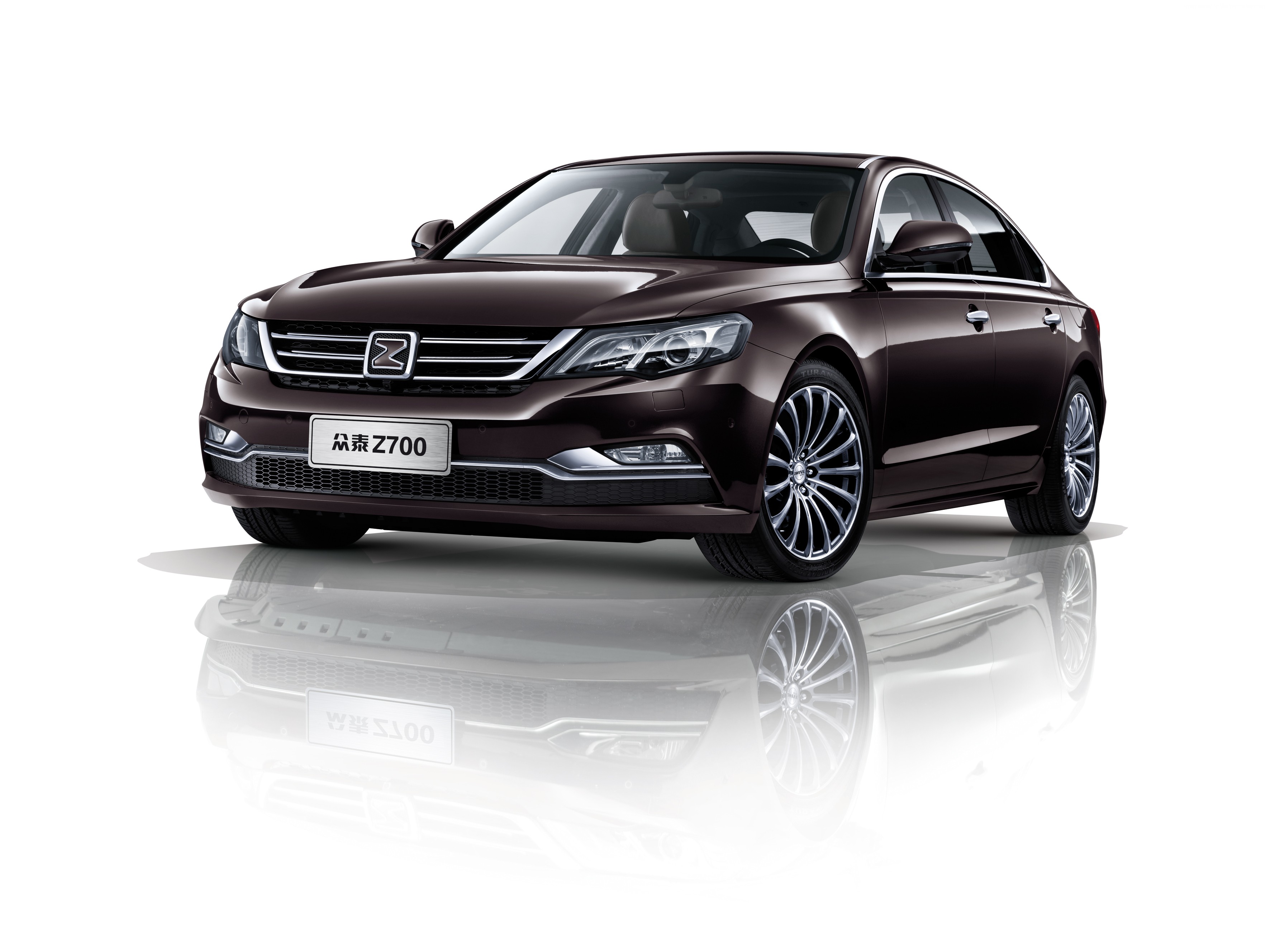 Zotye Z700 sedan at Auto Shanghai 2015 HD Wallpaper