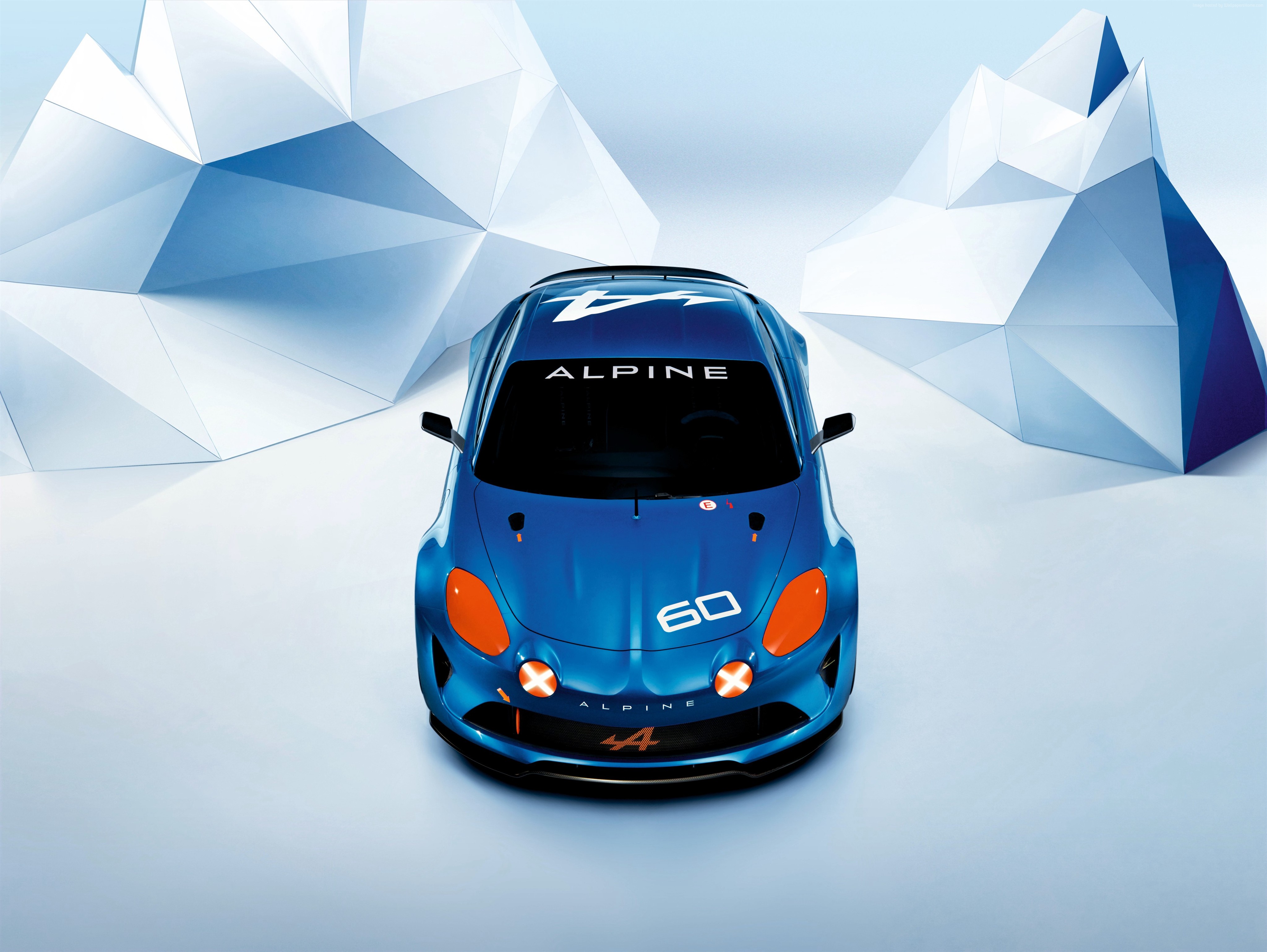 Blue Renault Alpine Celebration Concept Car HD Wallpaper