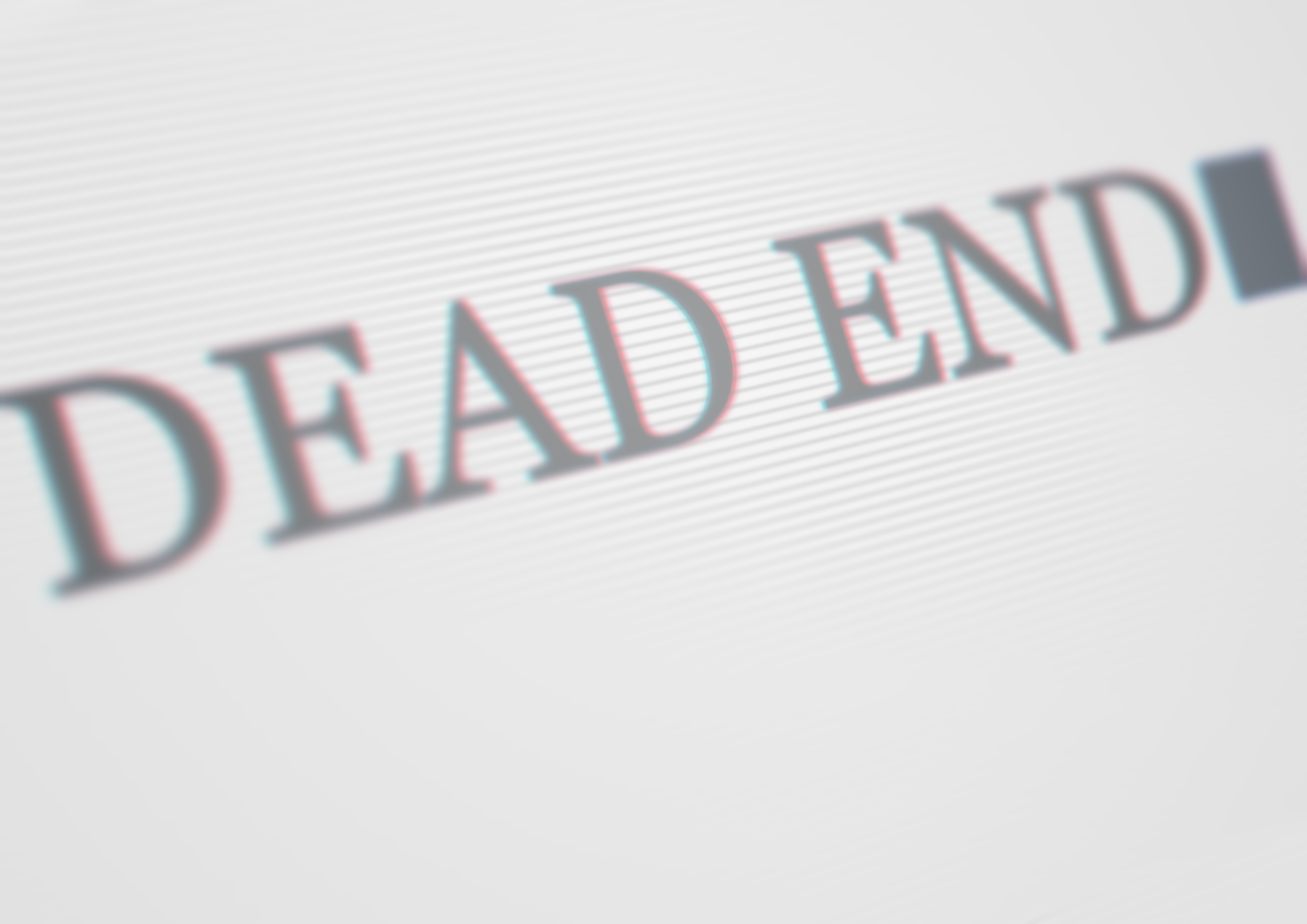 Dead End text HD Wallpaper