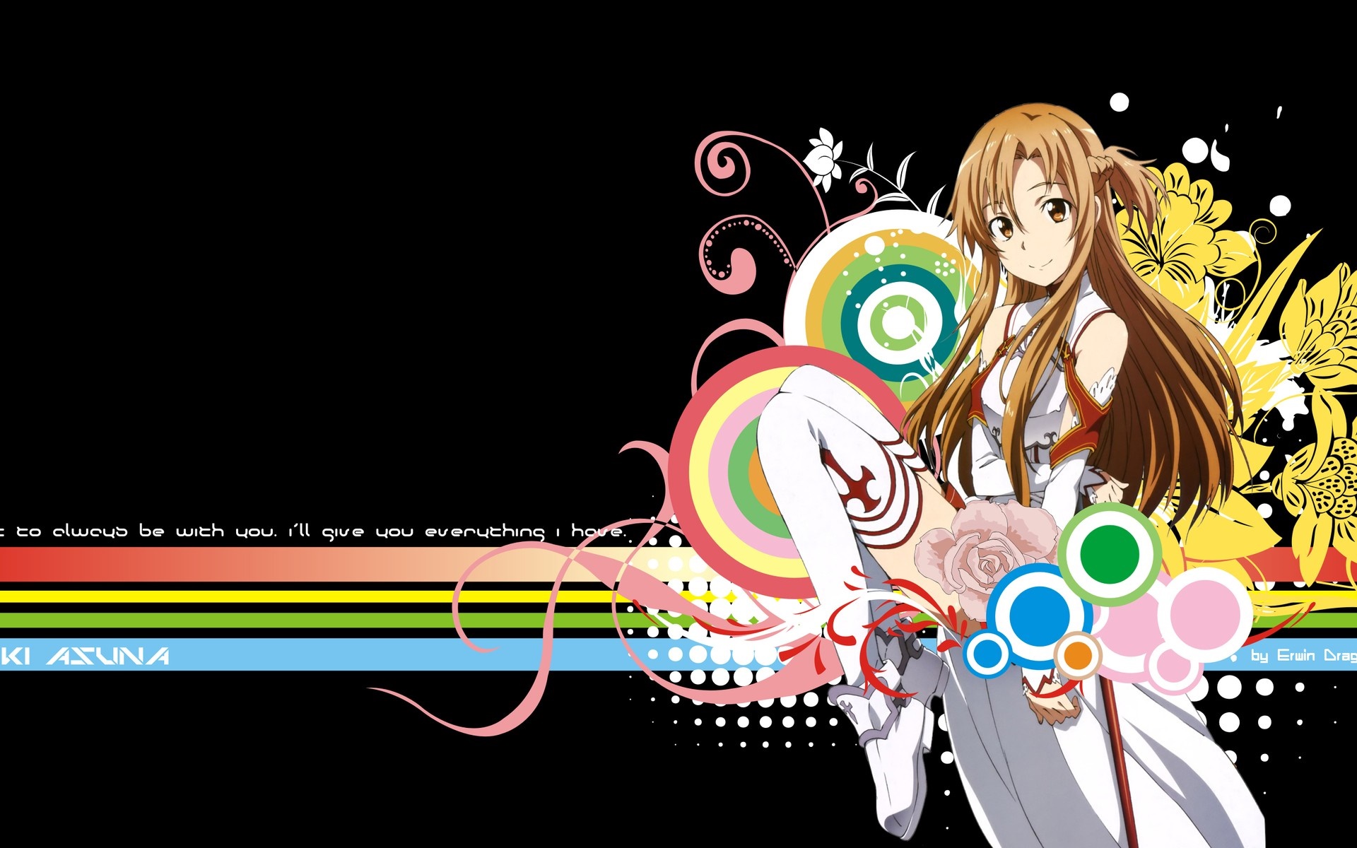 Yuuki Asuna from Sword Art Online HD Wallpaper