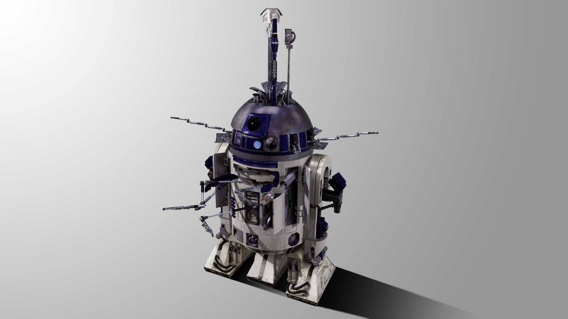 R2-D2 droid from Star Wars HD Wallpaper
