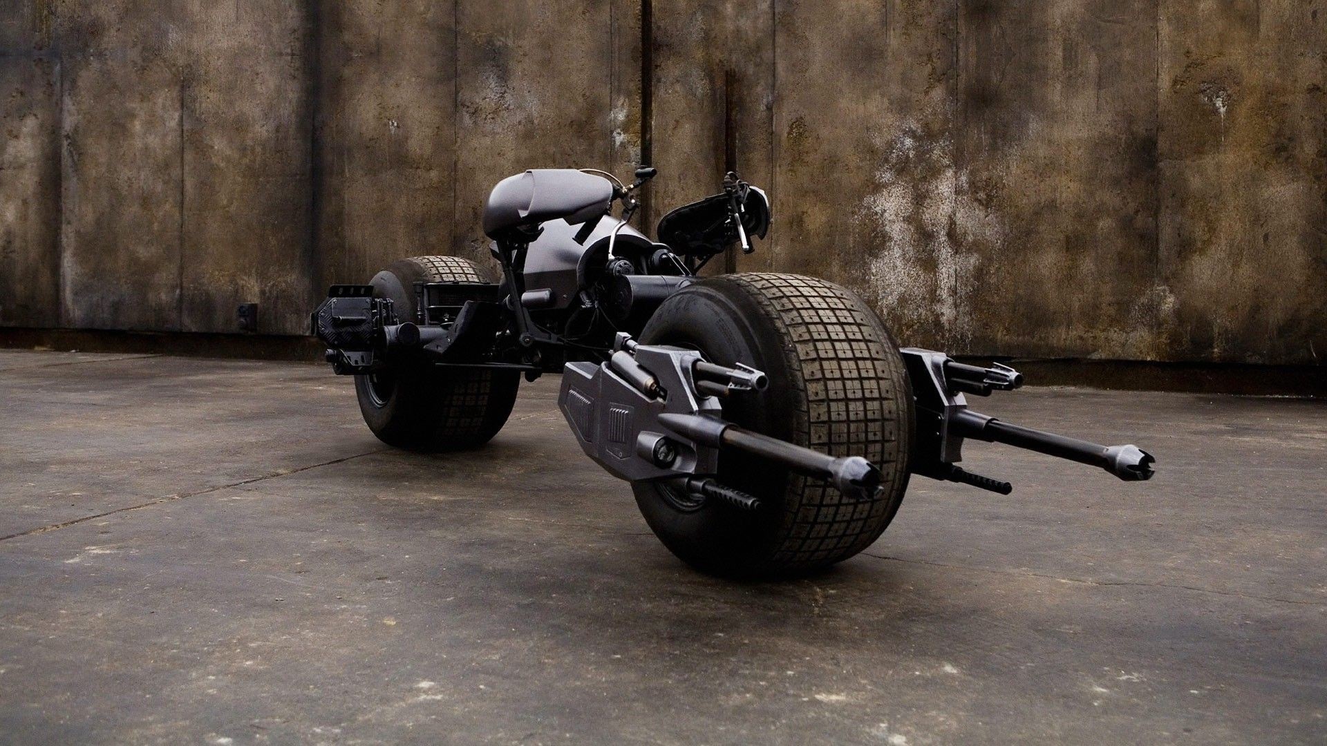 The Batpod from The Dark Knight HD Wallpaper