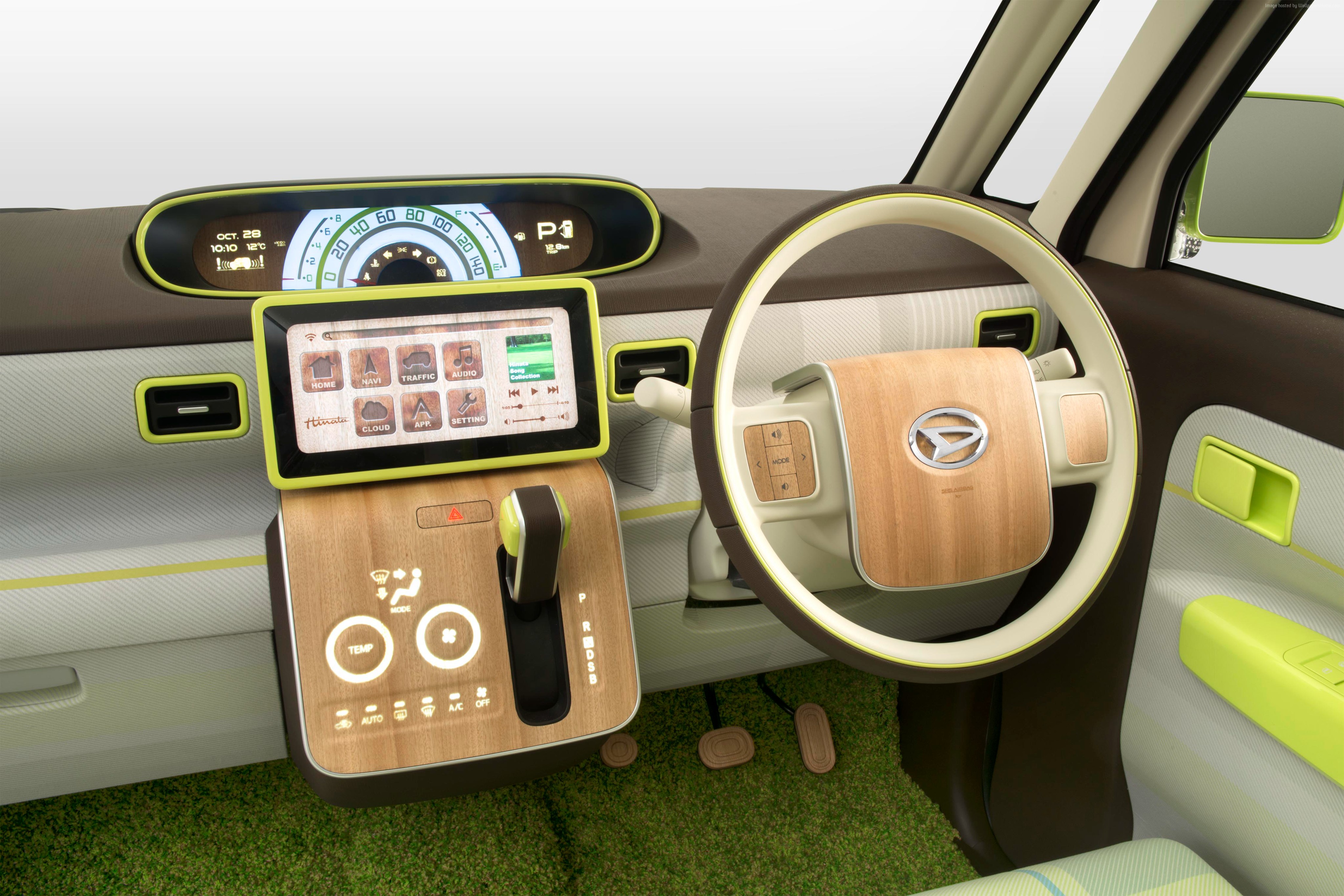 Daihatsu Hinata concept car interior HD Wallpaper