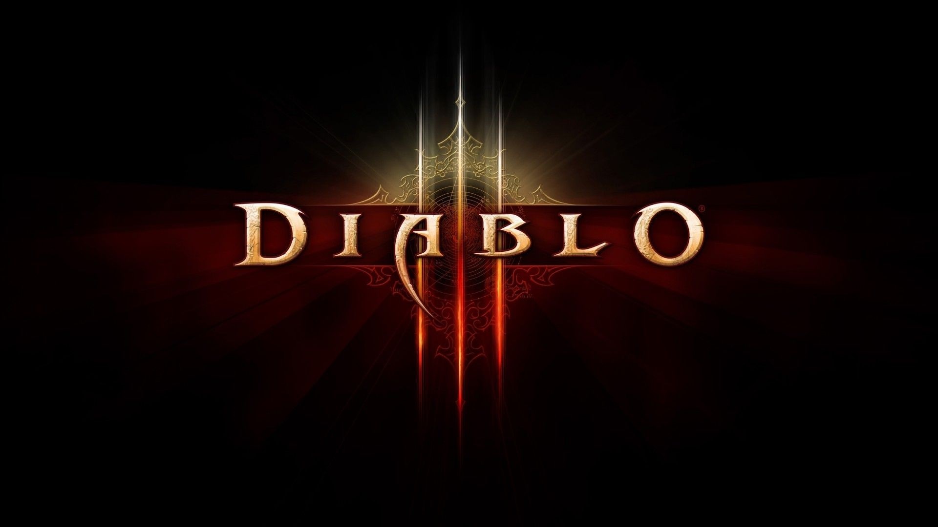 Diablo III logo HD Wallpaper