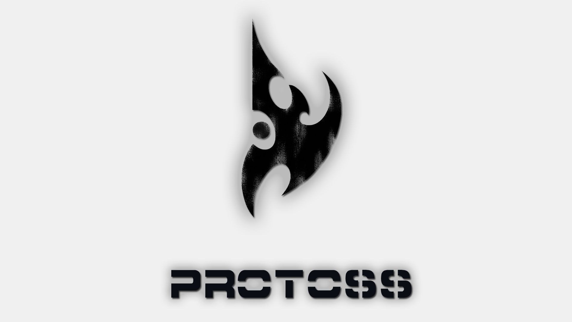 Protoss logo from Starcraft II HD Wallpaper