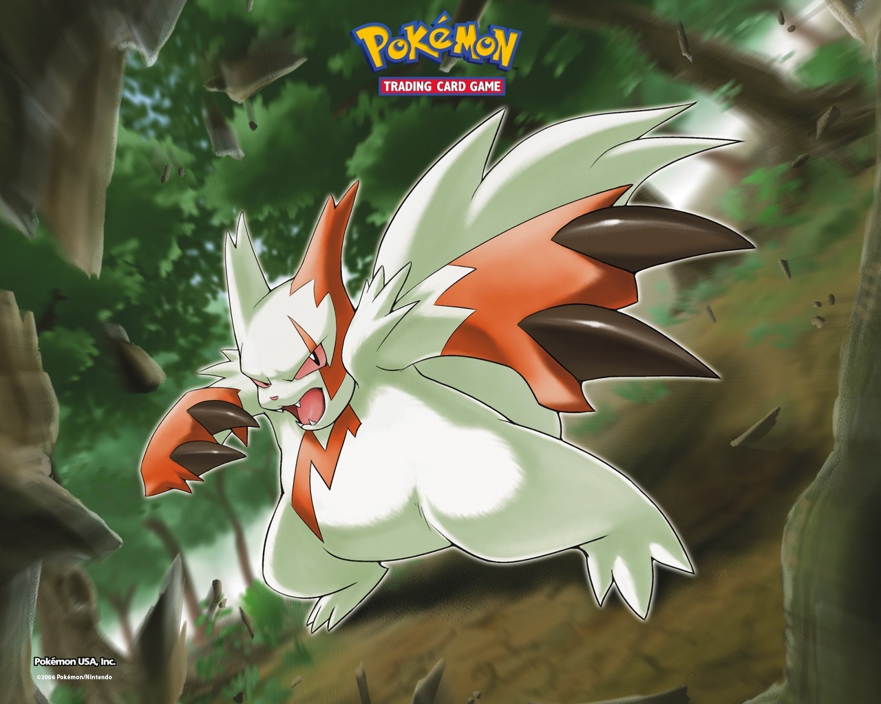 Zoroark from Pokémon Trading Card Game HD Wallpaper
