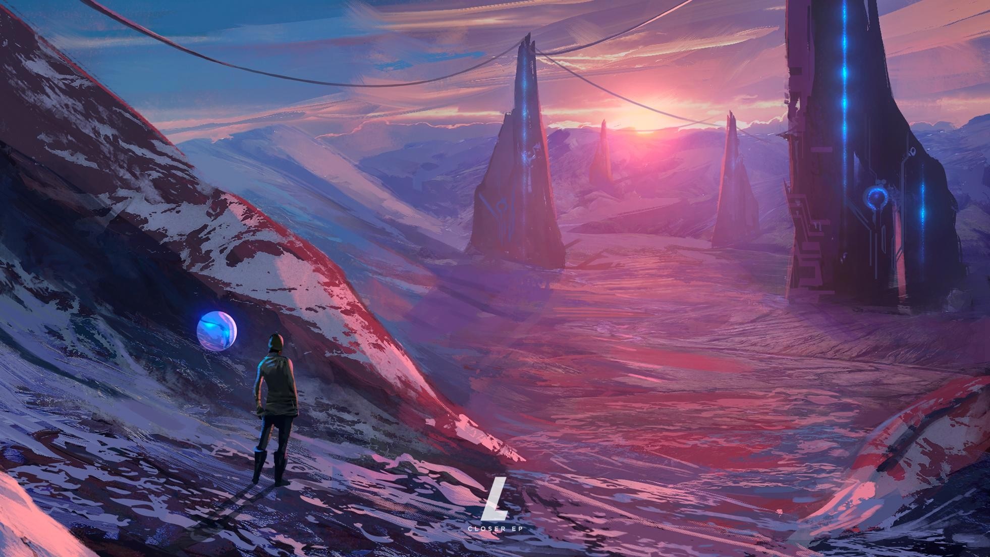 Laszlo Closer EP Monstercat landscape HD Wallpaper