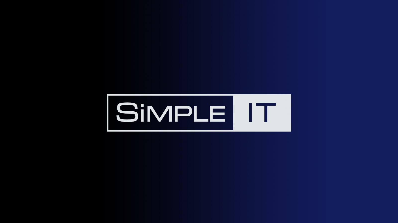 Simple IT logo HD Wallpaper