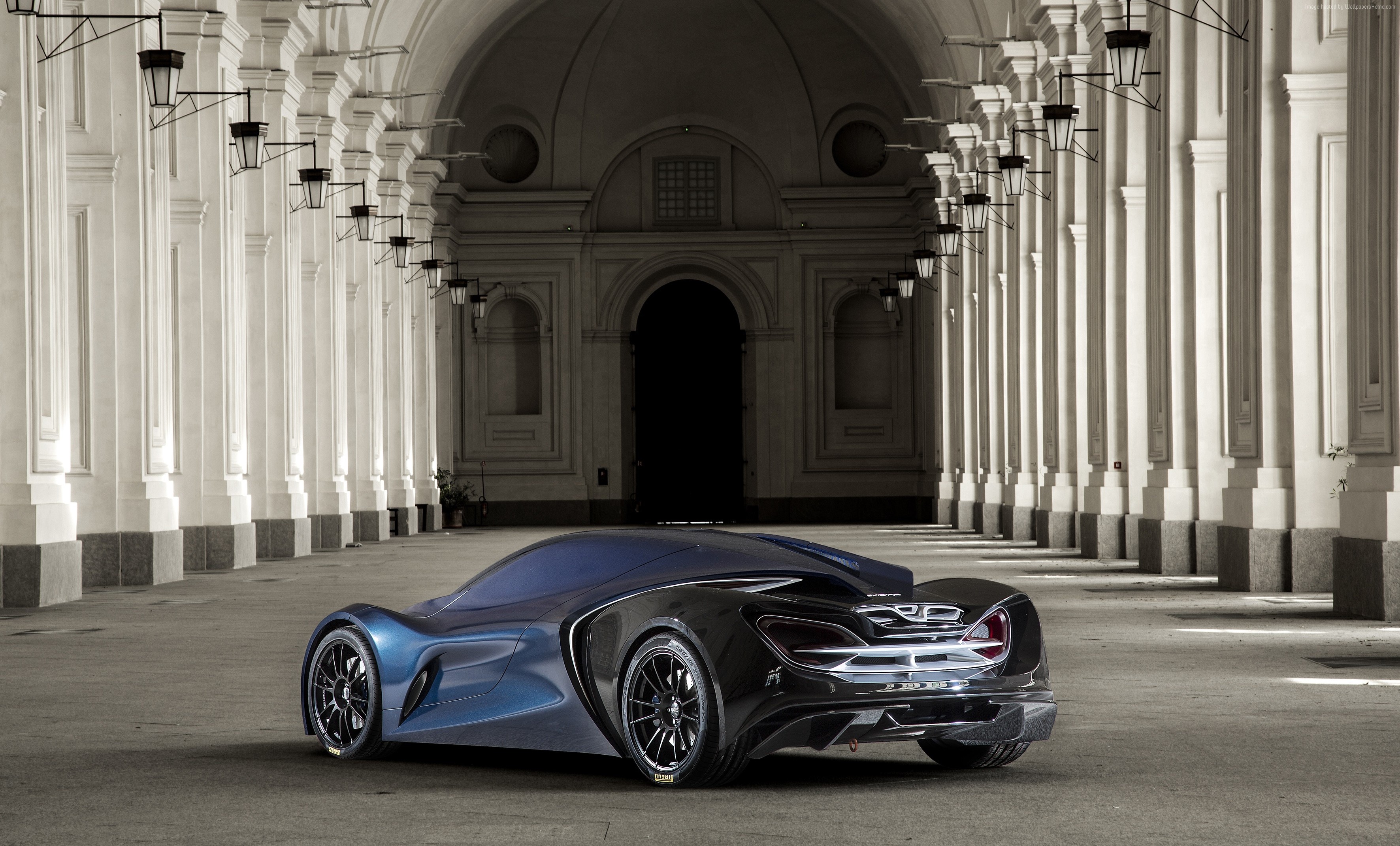 Futuristic concept car Syrma HD Wallpaper