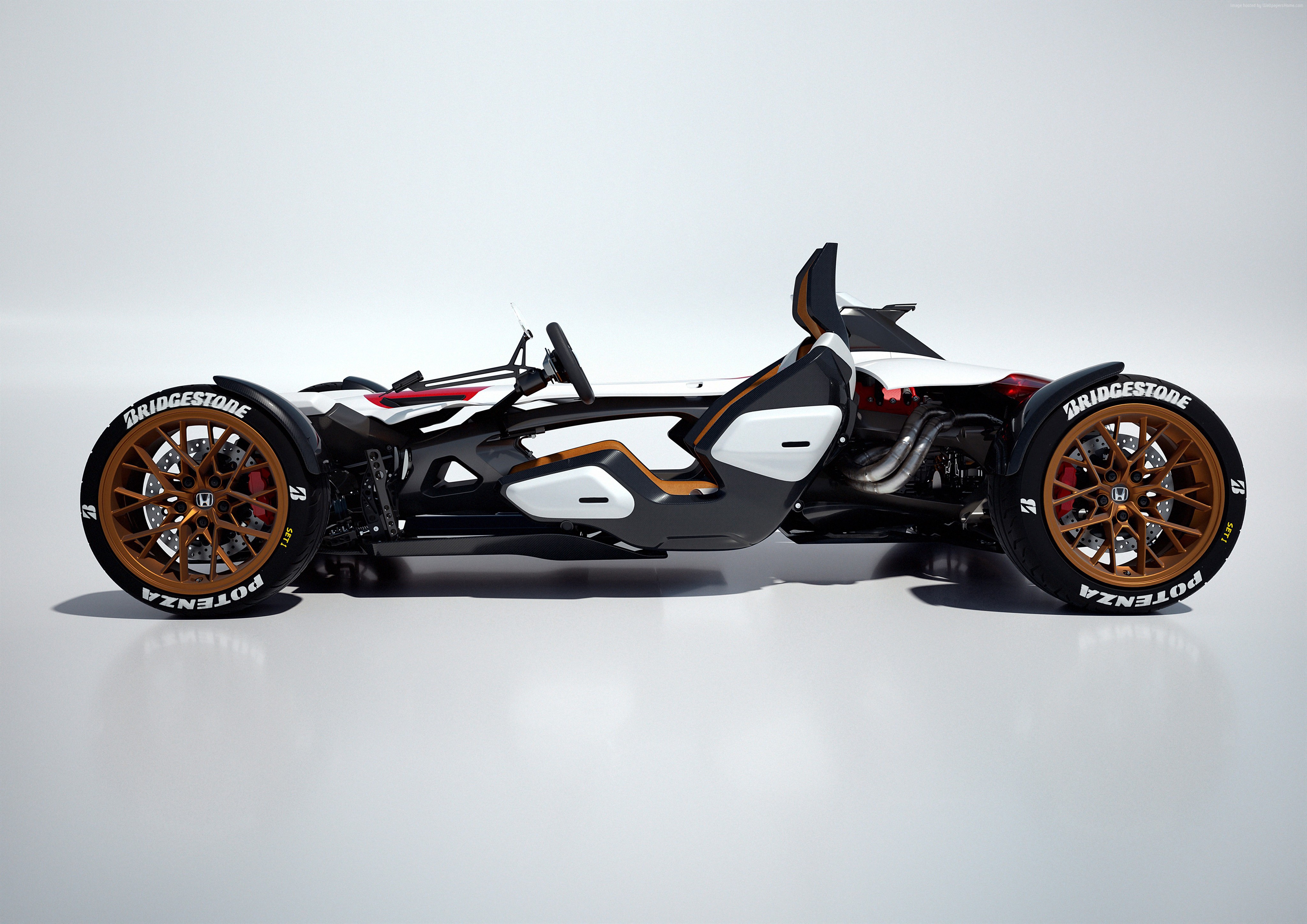 Honda Project 2&4 concept car at Frankfurt 2015 HD Wallpaper
