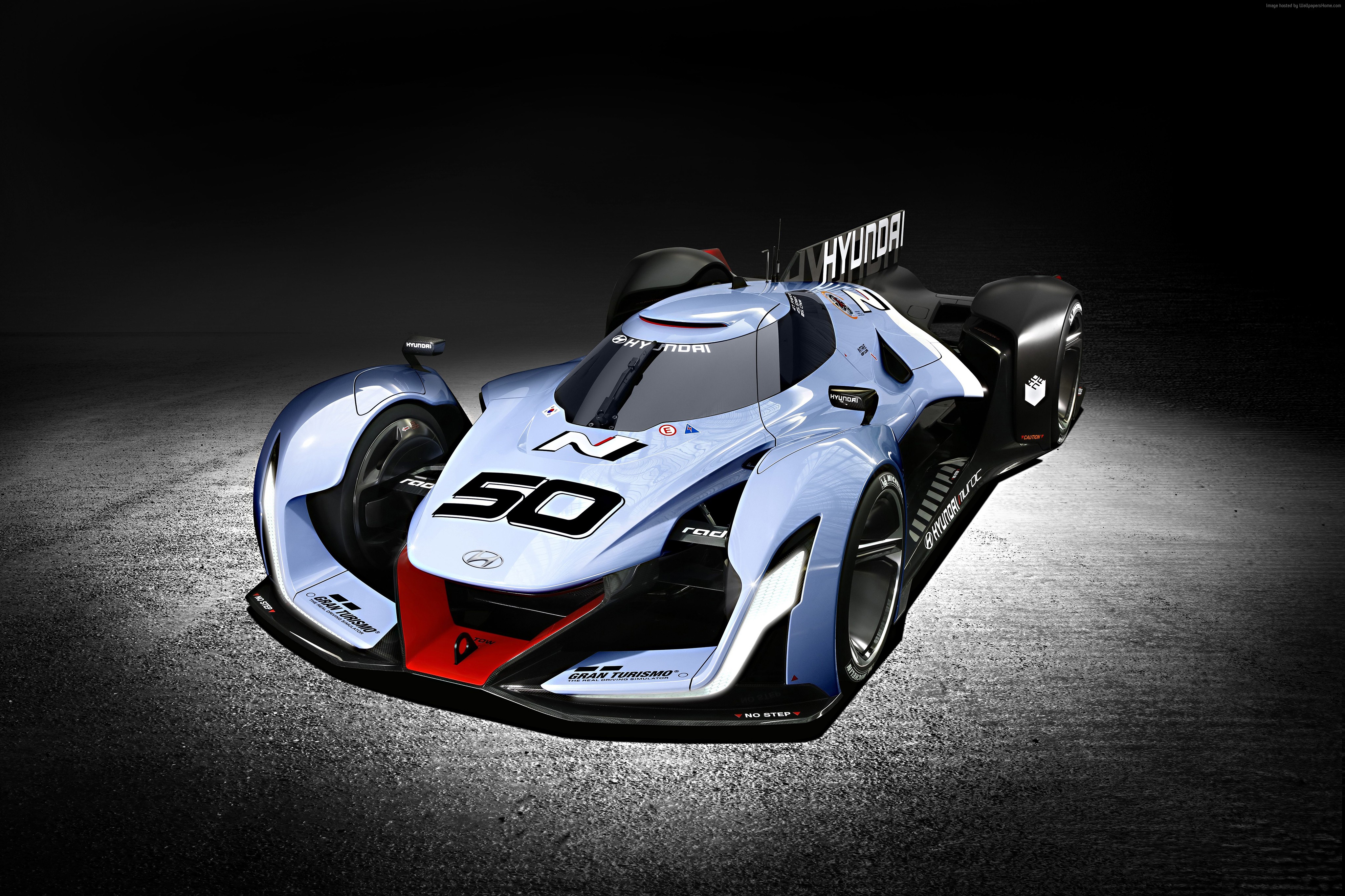 Hyundai N 2025 Vision Gran Turismo race car HD Wallpaper