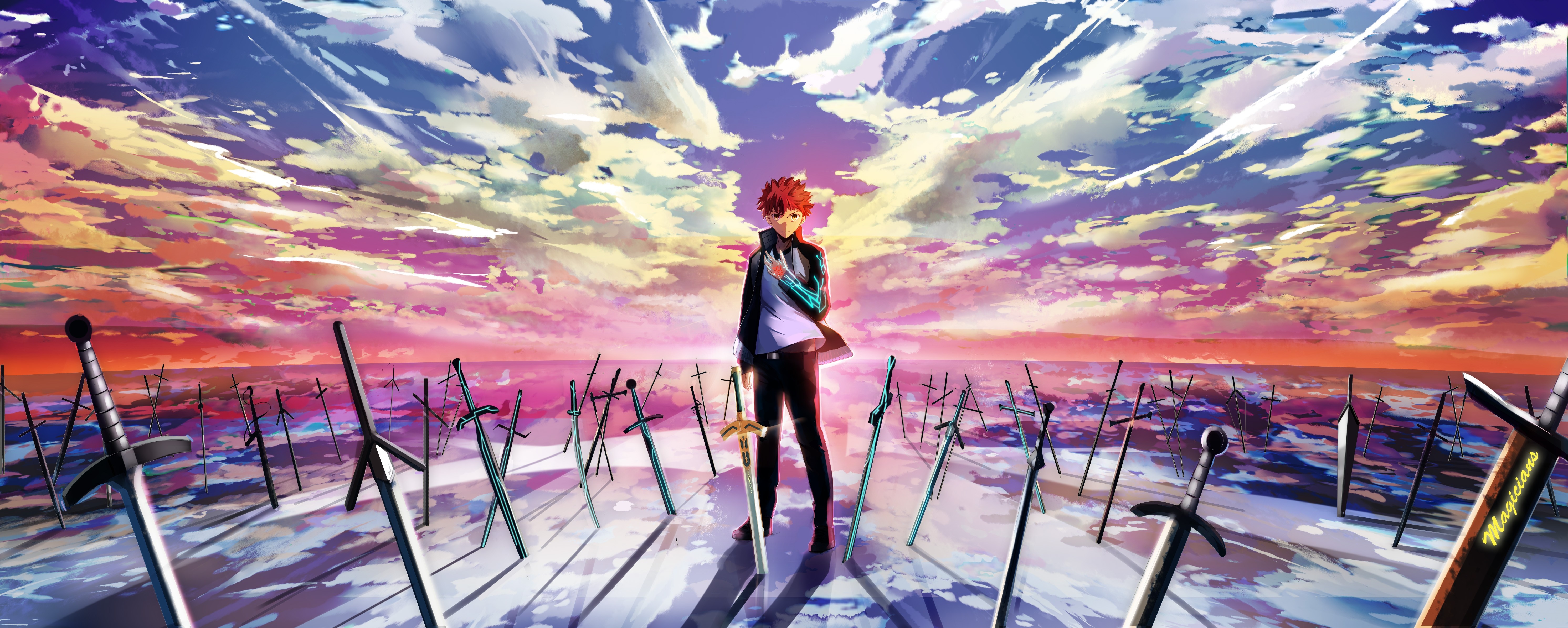Shirou Emiya from Fate/stay night Unlimited Blade Works HD Wallpaper