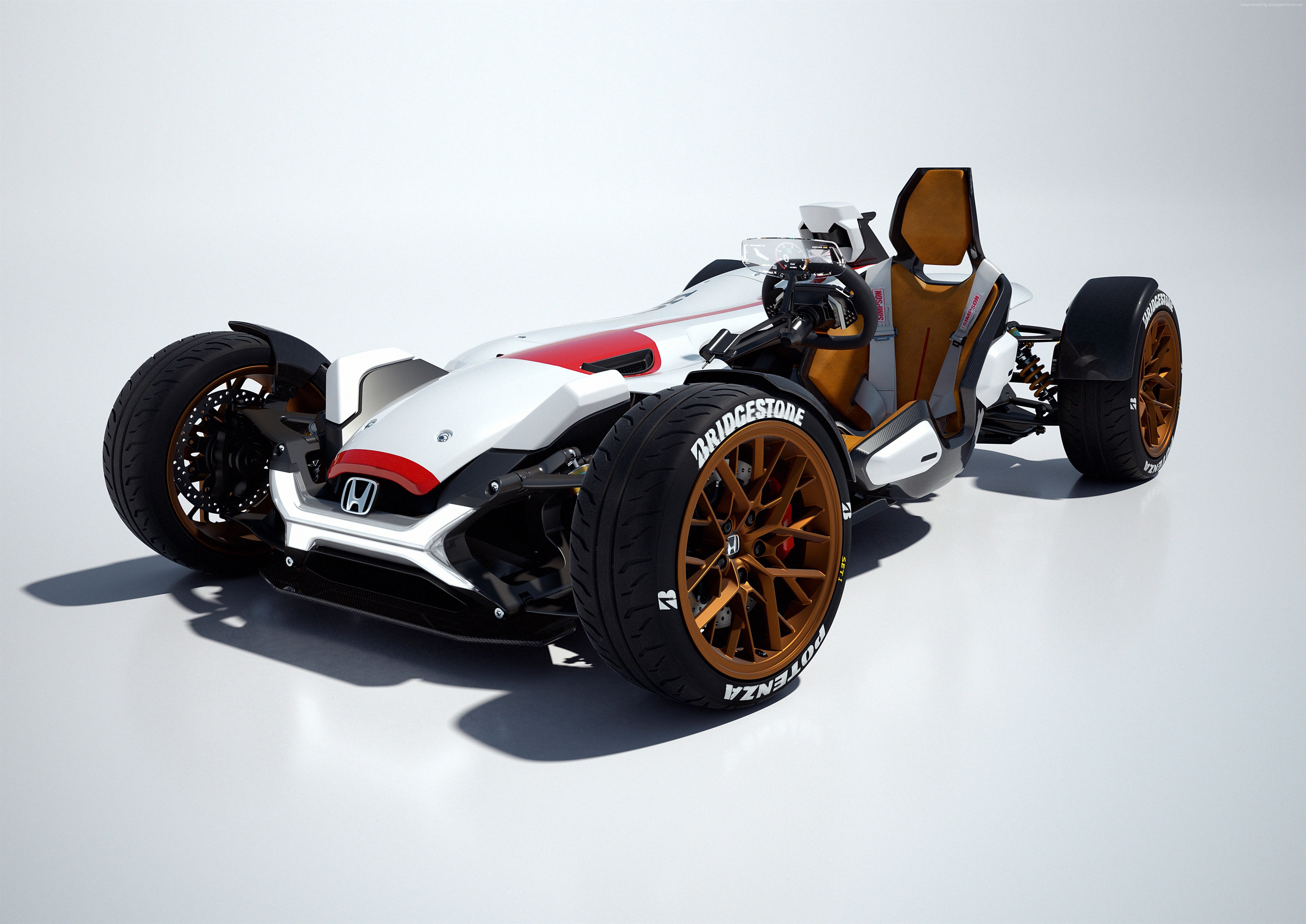 Honda Project 2&4 concept car HD Wallpaper