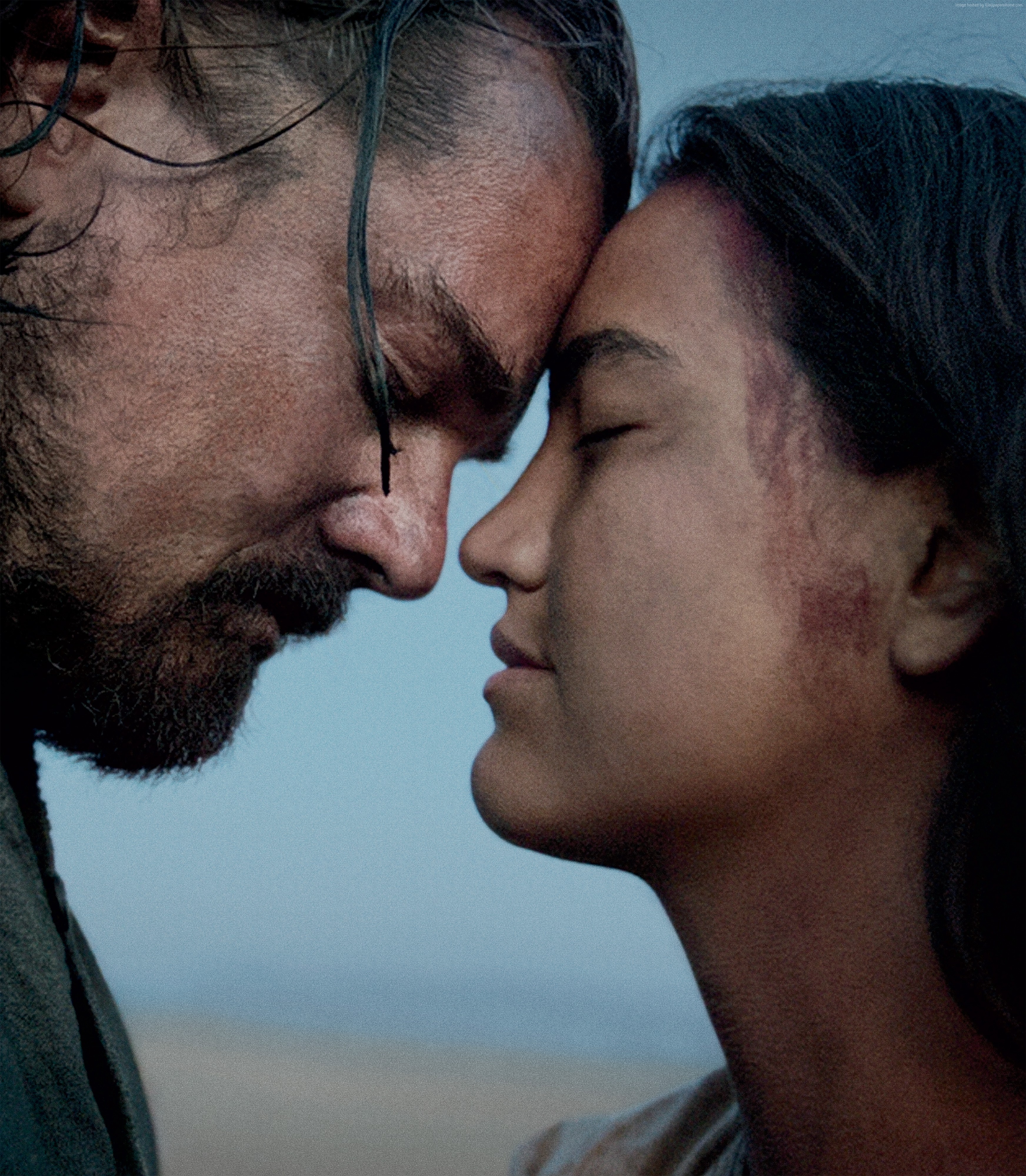 Hugh Glass and Arikara woman from The Revenant HD Wallpaper