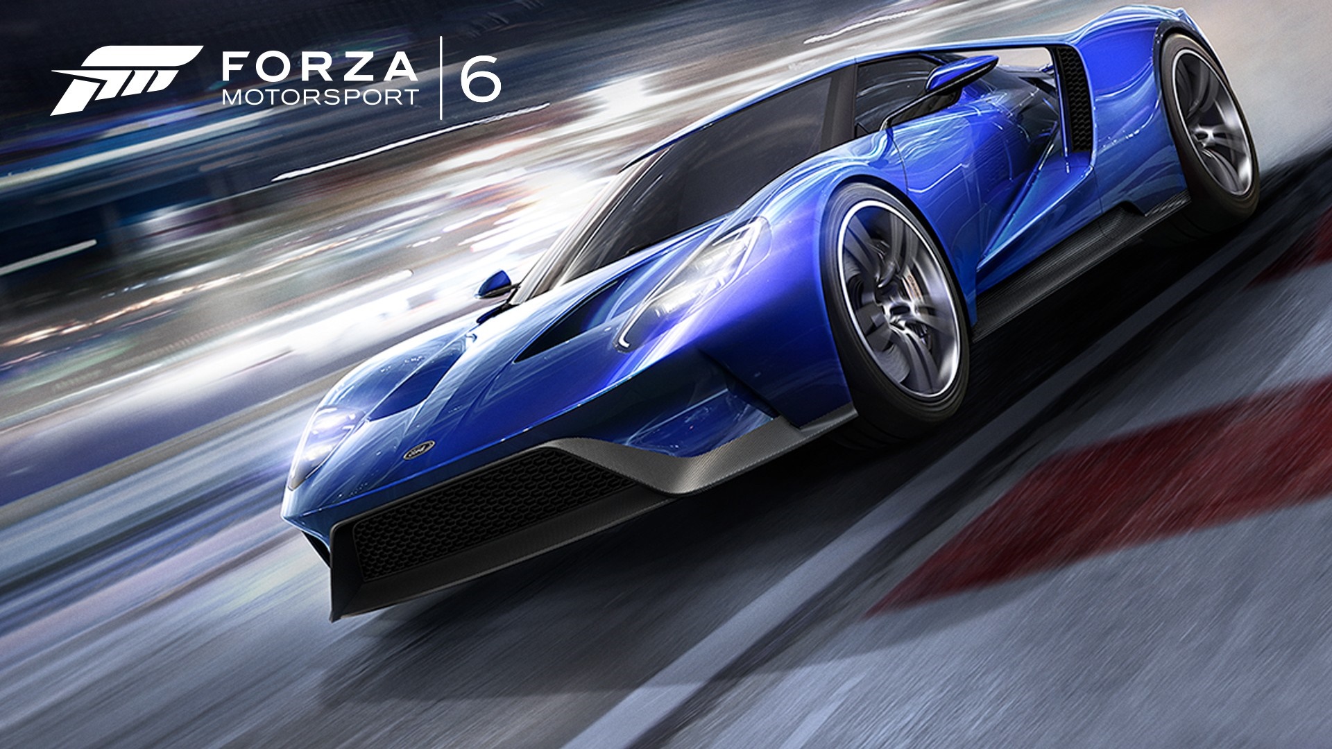 Forza Motorsport 6 Ford GT Race Car HD Wallpaper