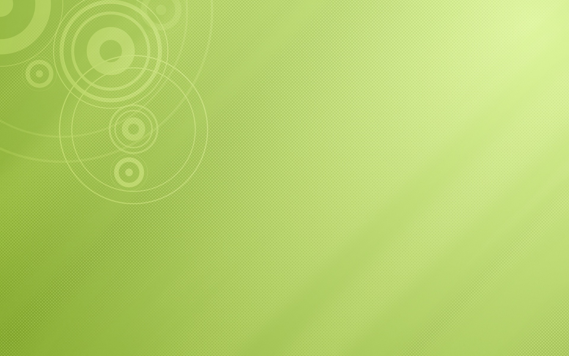 Abstract green and yellow circles pattern HD Wallpaper