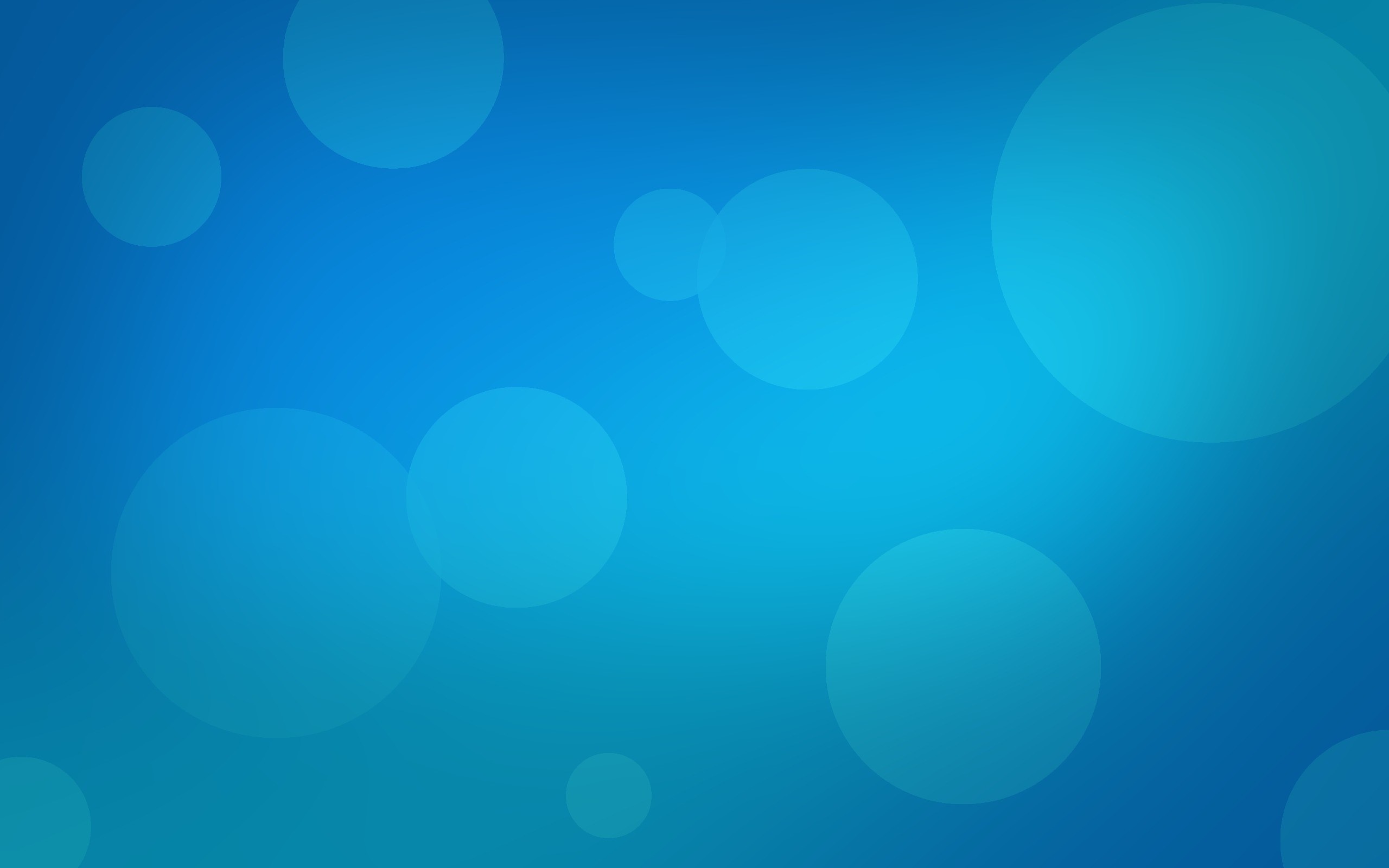 Abstract blue circles background HD Wallpaper