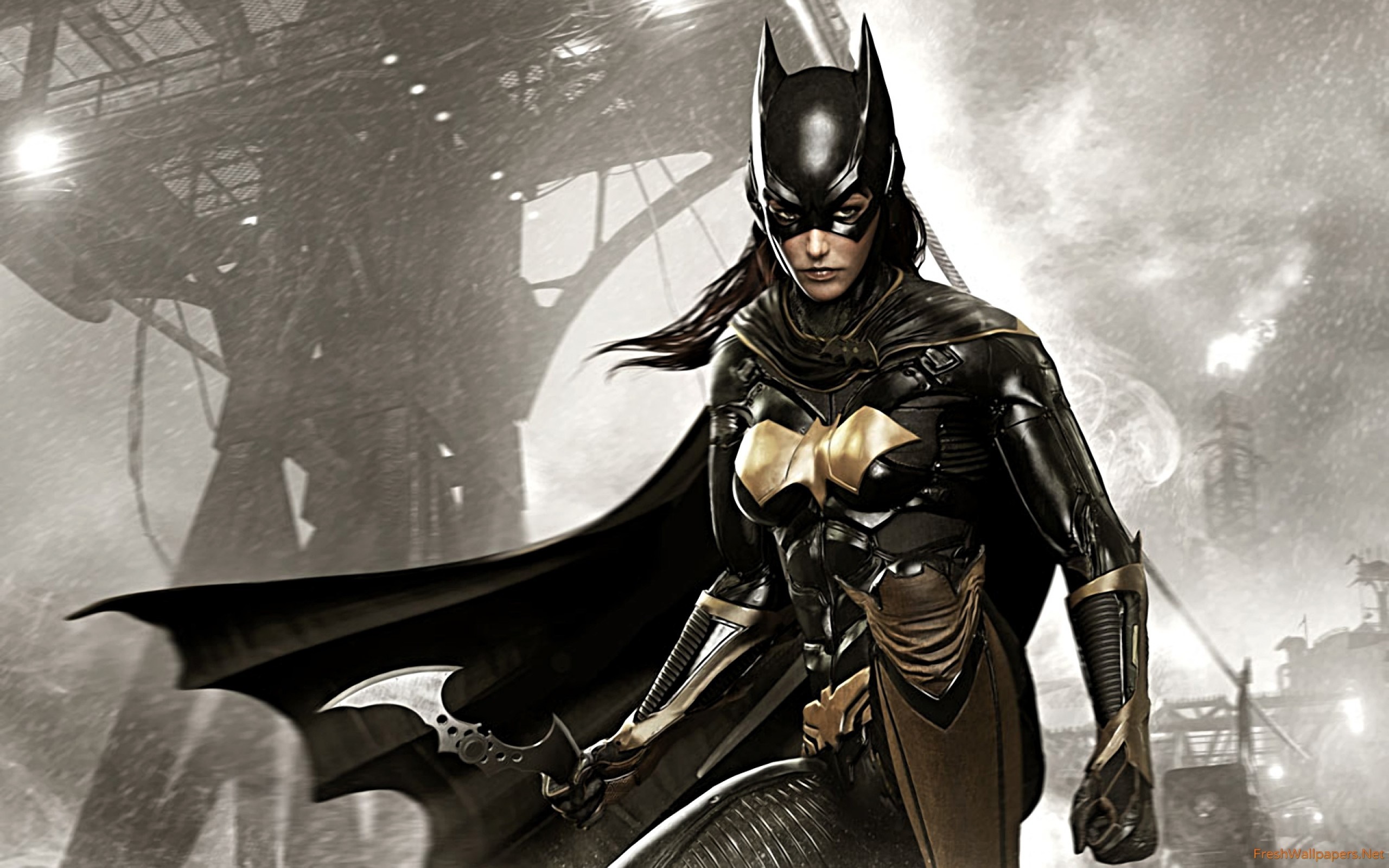Batgirl from Batman Arkham Knight HD Wallpaper