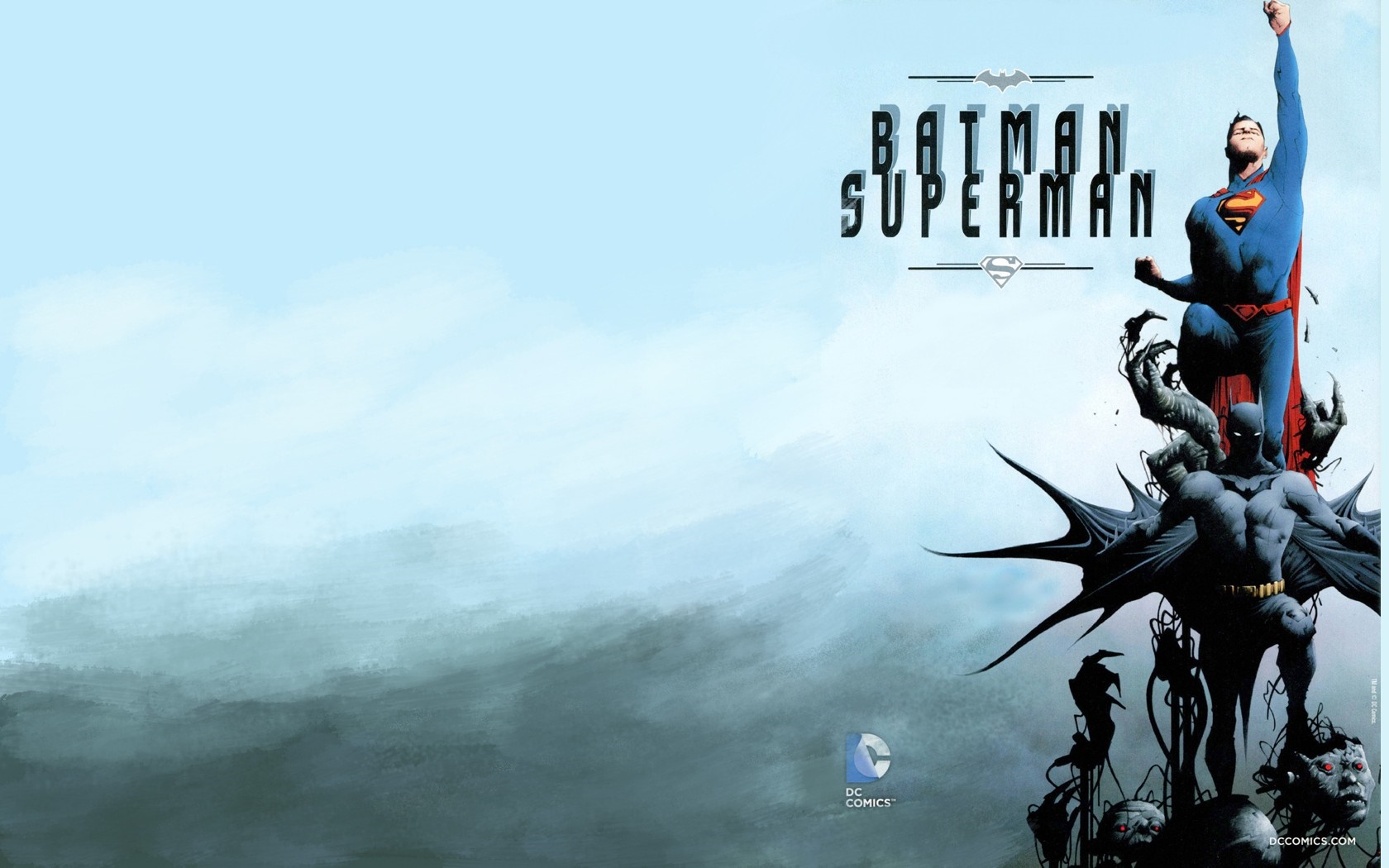 Batman and Superman from DC Comics HD Wallpaper