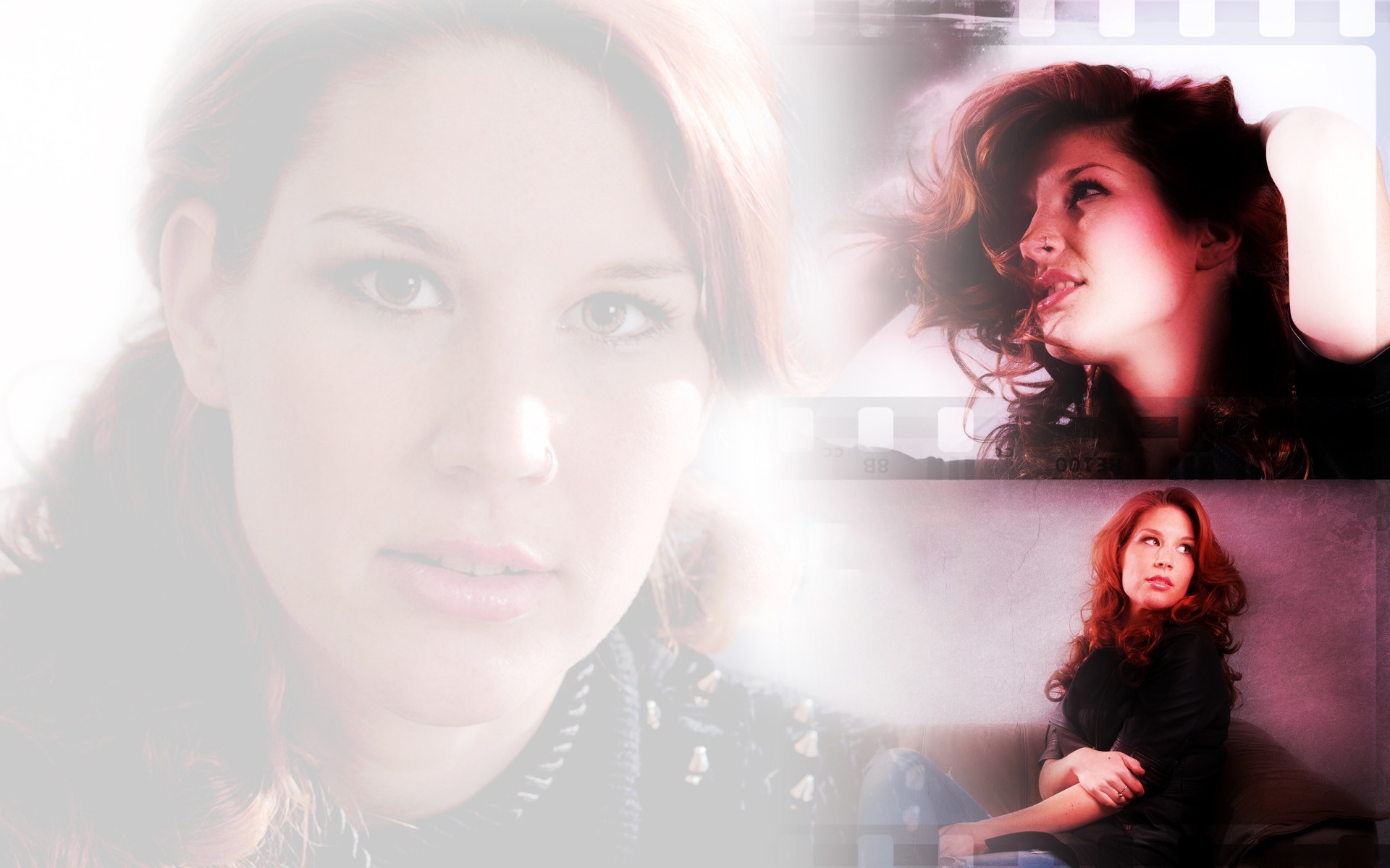 Charlotte Wessels from Delain collage HD Wallpaper