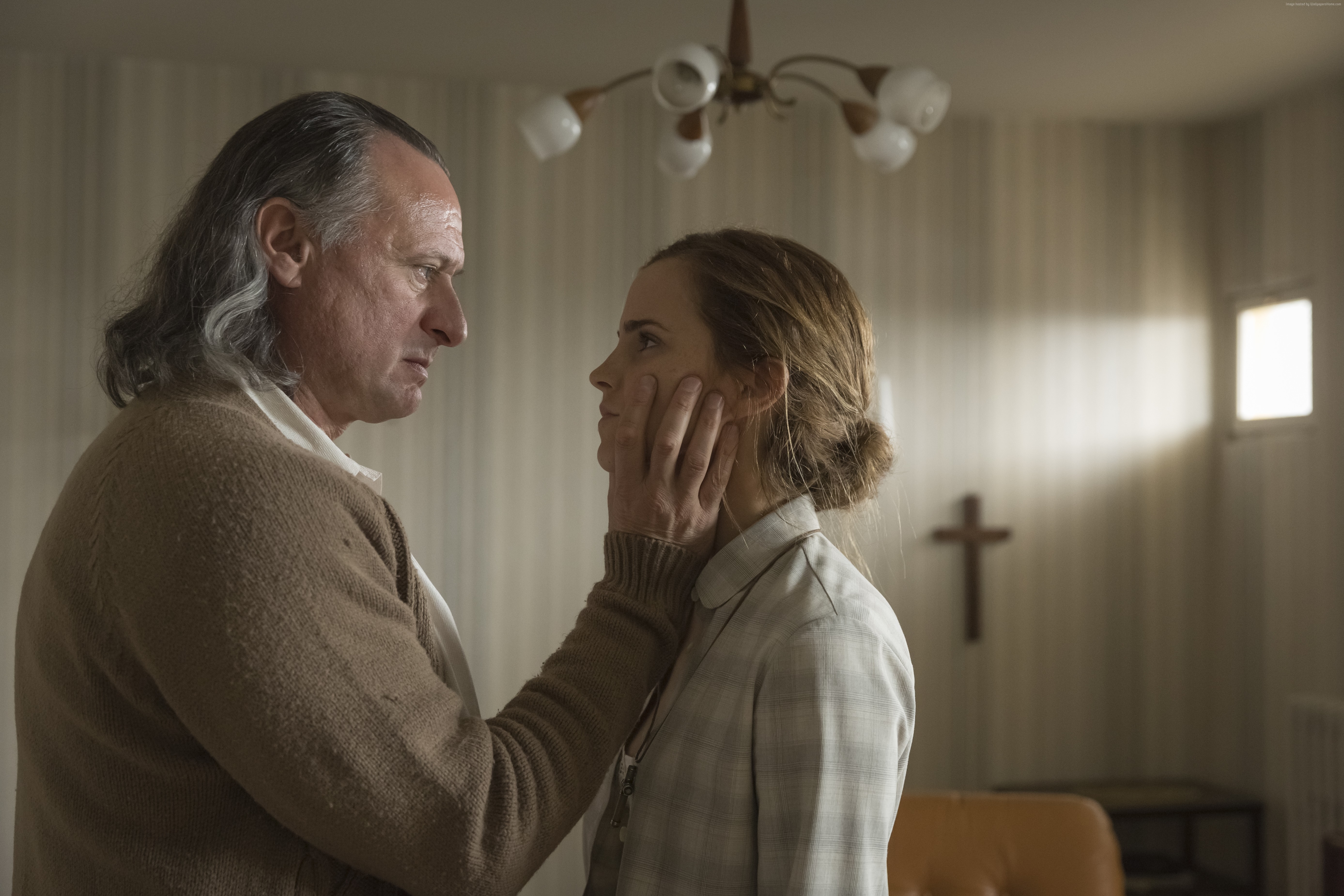 Emma Watson and Daniel Brühl in Colonia HD Wallpaper