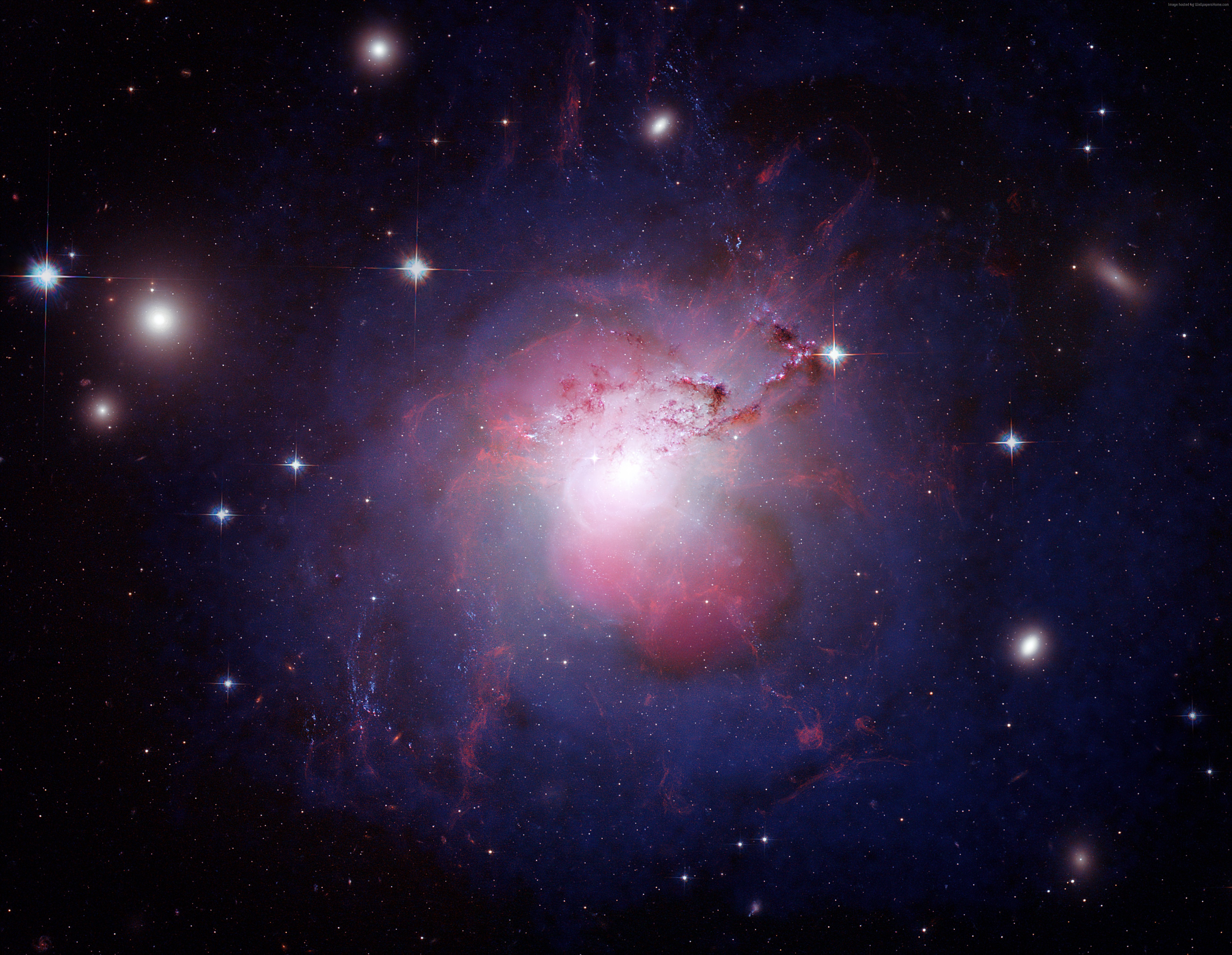 A colorful galaxy with stars and nebulae HD Wallpaper
