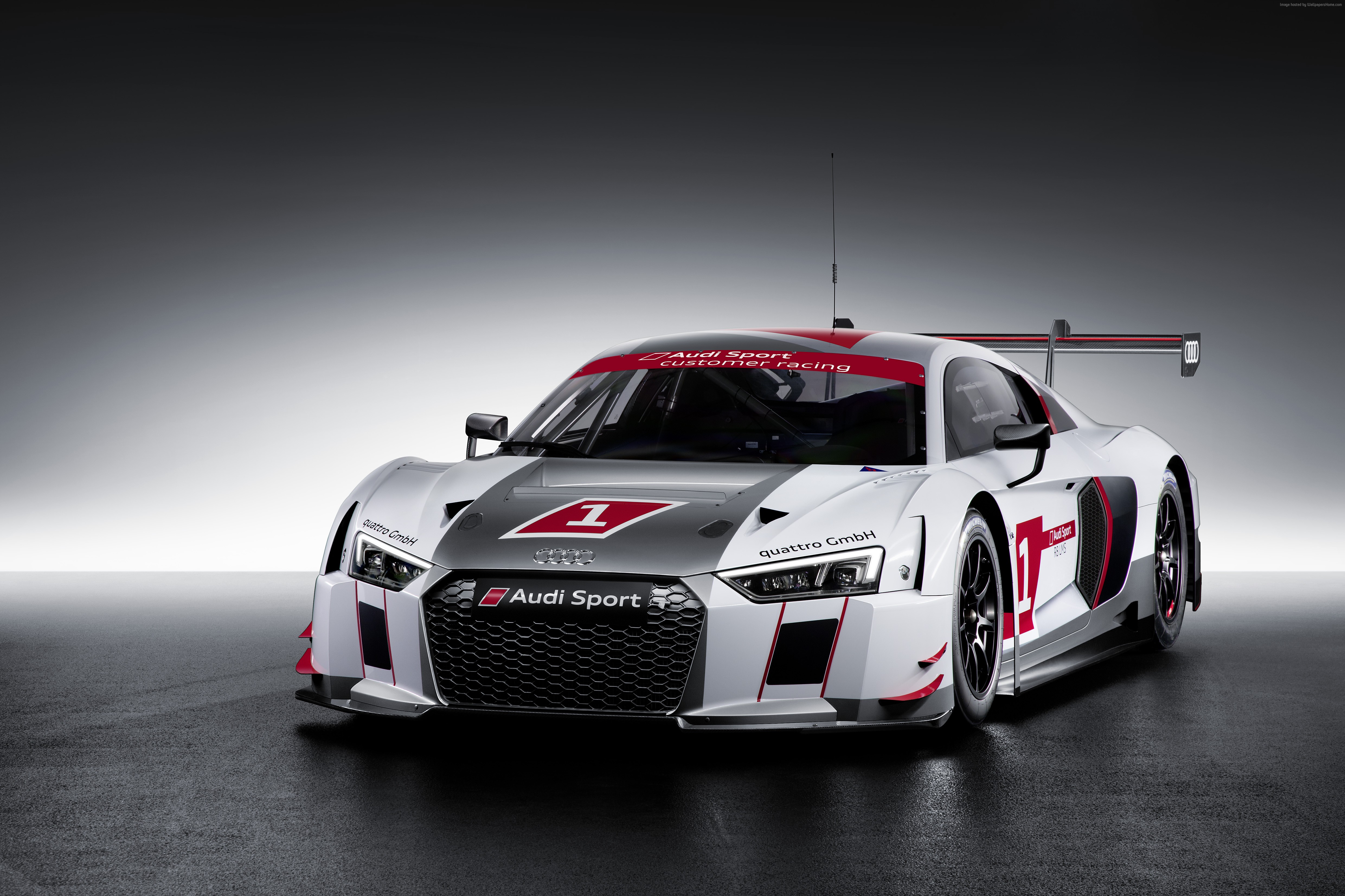 Audi R8 LMS GT3 racing car HD Wallpaper