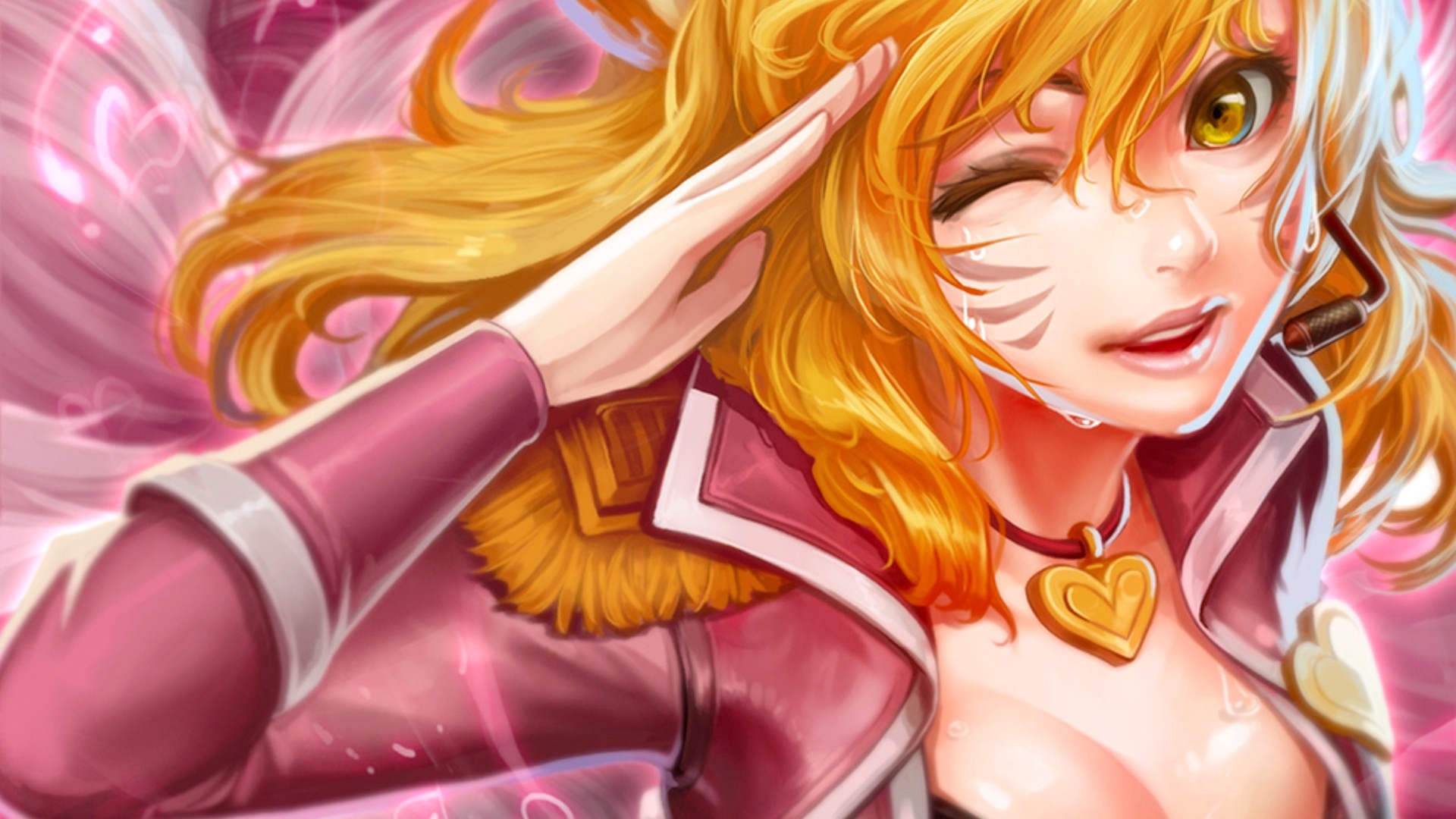 Ahri from League of Legends HD Wallpaper