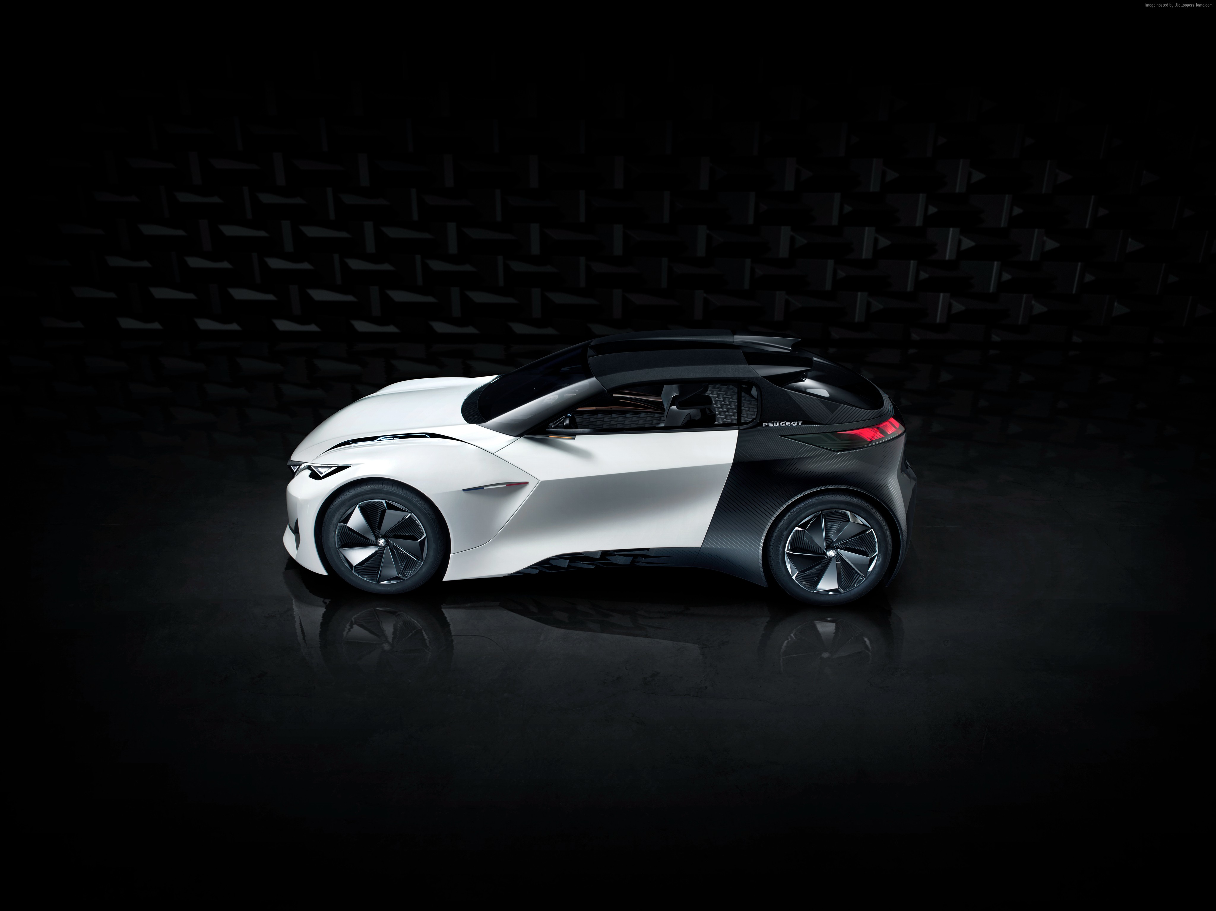 Peugeot Fractal concept electric car HD Wallpaper