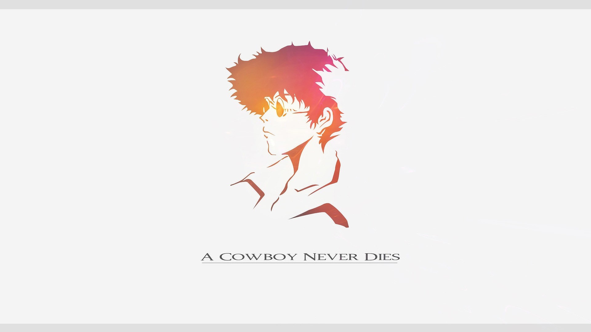 Spike Spiegel from Cowboy Bebop with quote HD Wallpaper