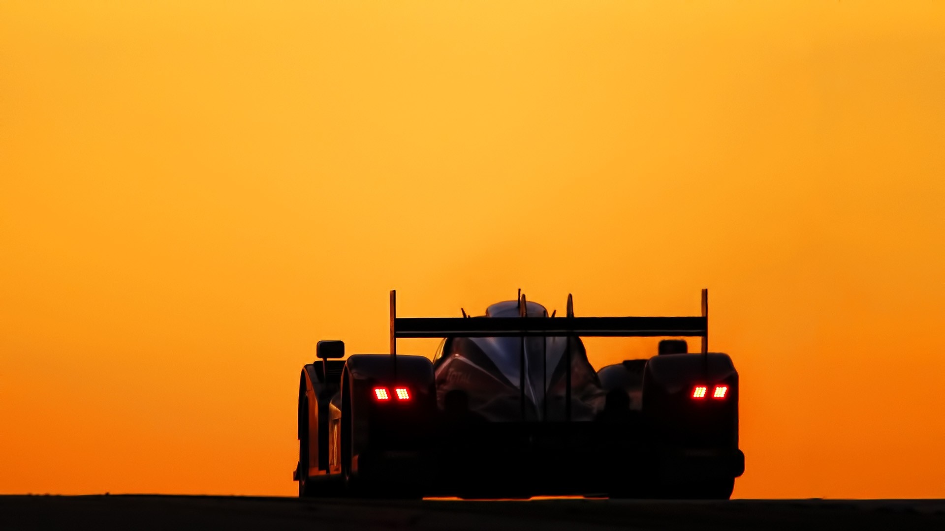 Peugeot 908 race car at sunset HD Wallpaper